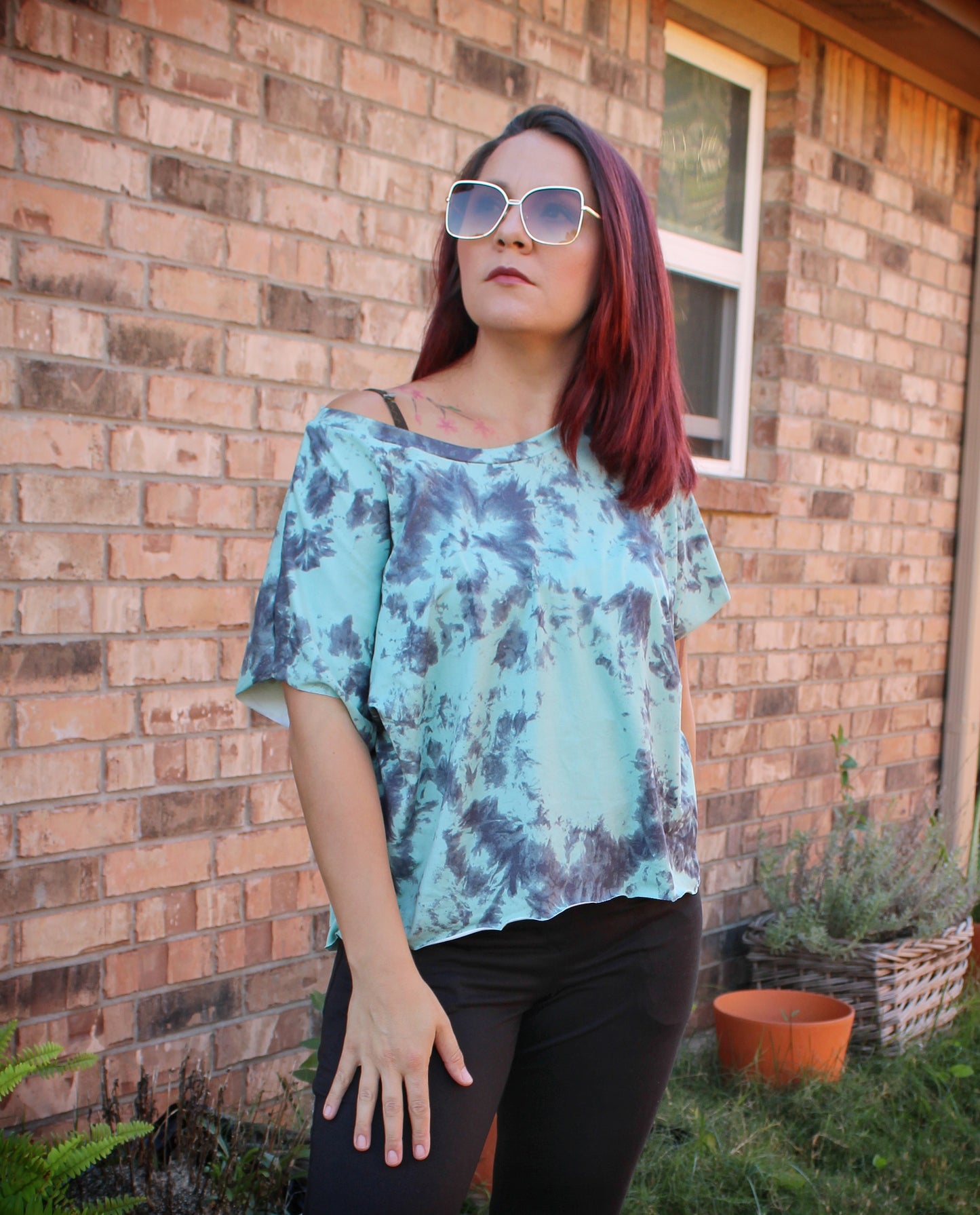 Adult Twist & Slouch - Digital Sewing Pattern - dolman style top