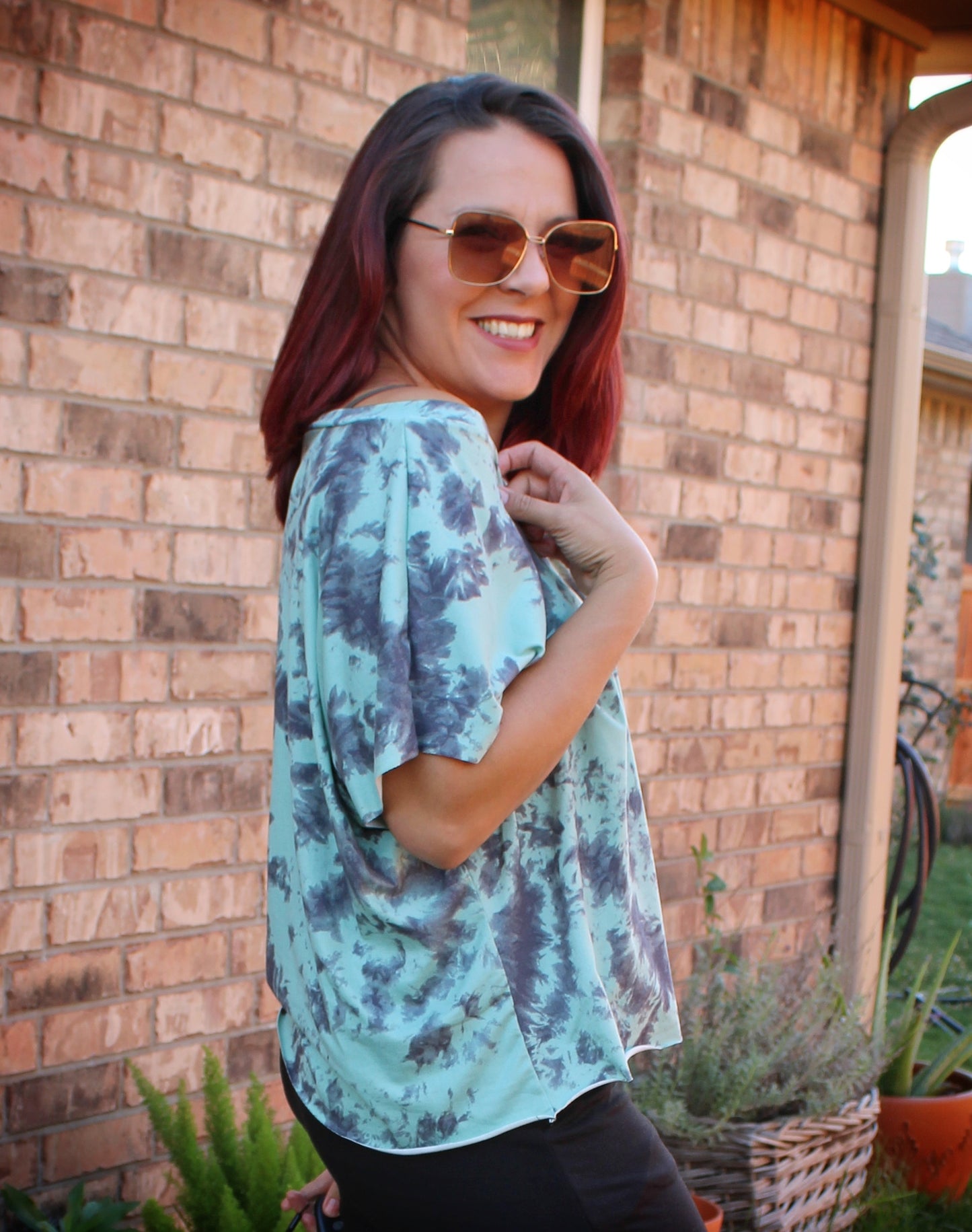 Adult Twist & Slouch - Digital Sewing Pattern - dolman style top