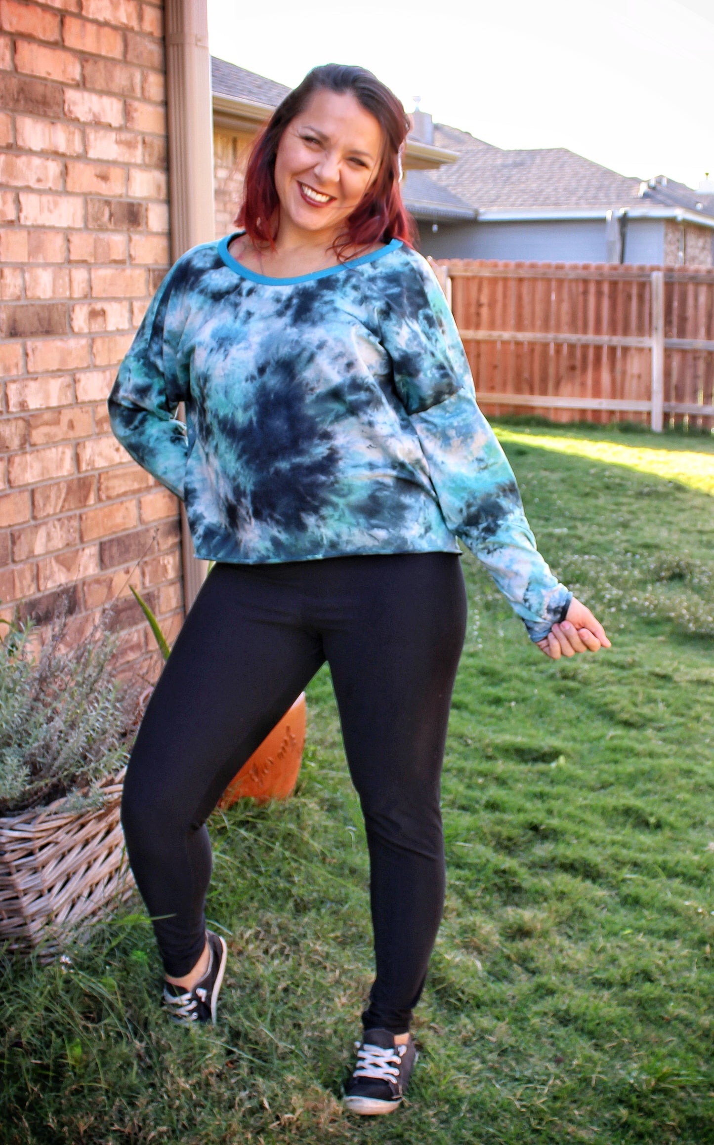 Adult Twist & Slouch - Digital Sewing Pattern - dolman style top