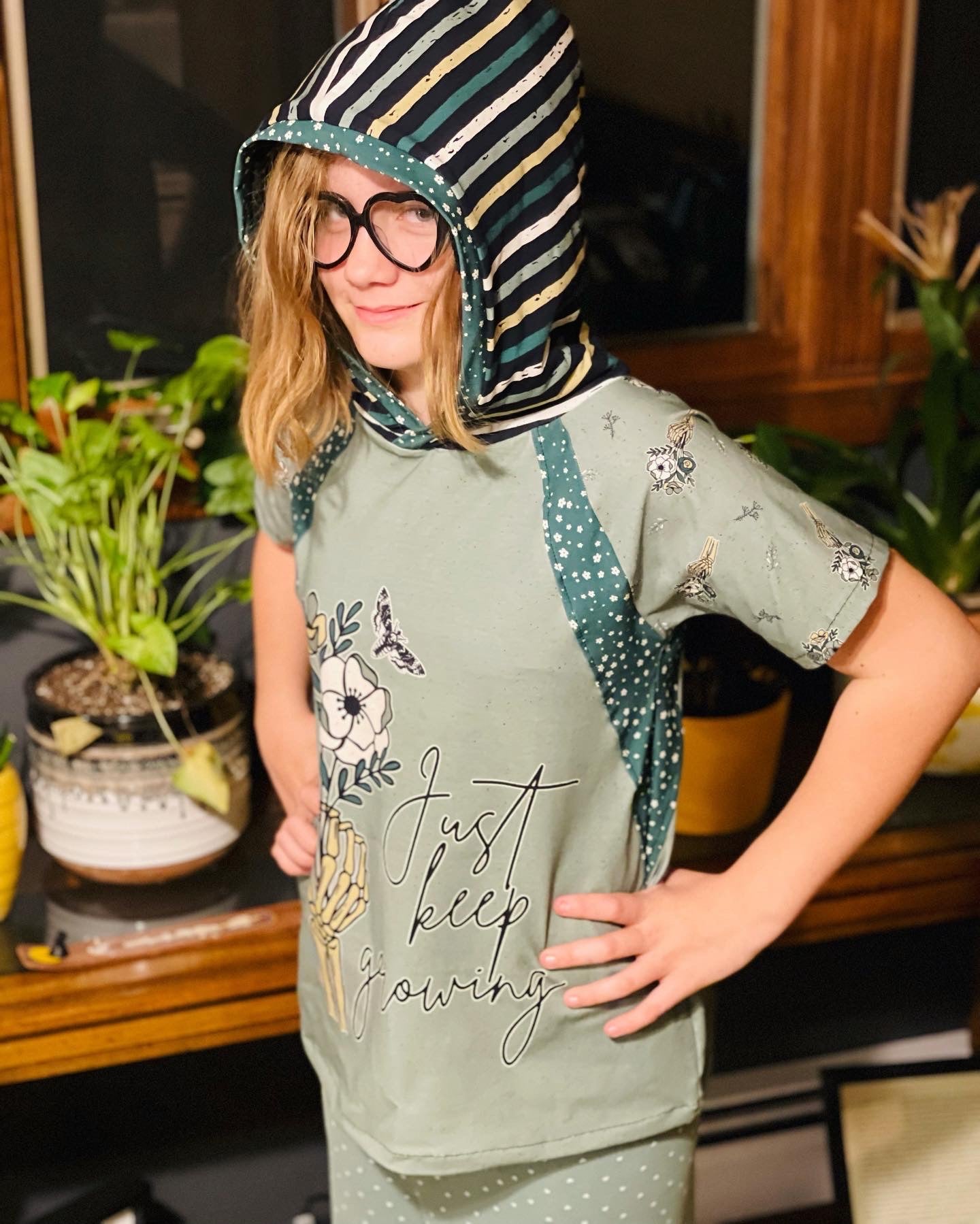 Kids Rockin Raglan Tee - Multiple options available - Short Sleeve, Gathered Sleeve, Long Sleeve Digital PDF Sewing Pattern