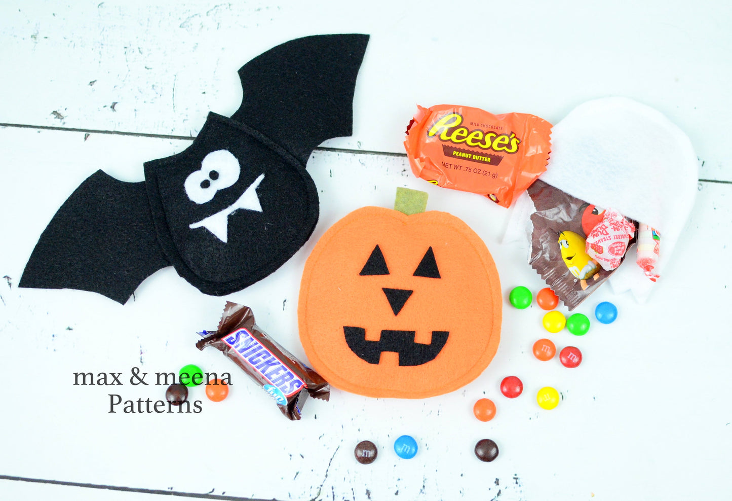 Halloween Treat Bags PDF sewing pattern