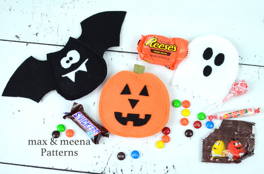 Halloween Treat Bags PDF sewing pattern