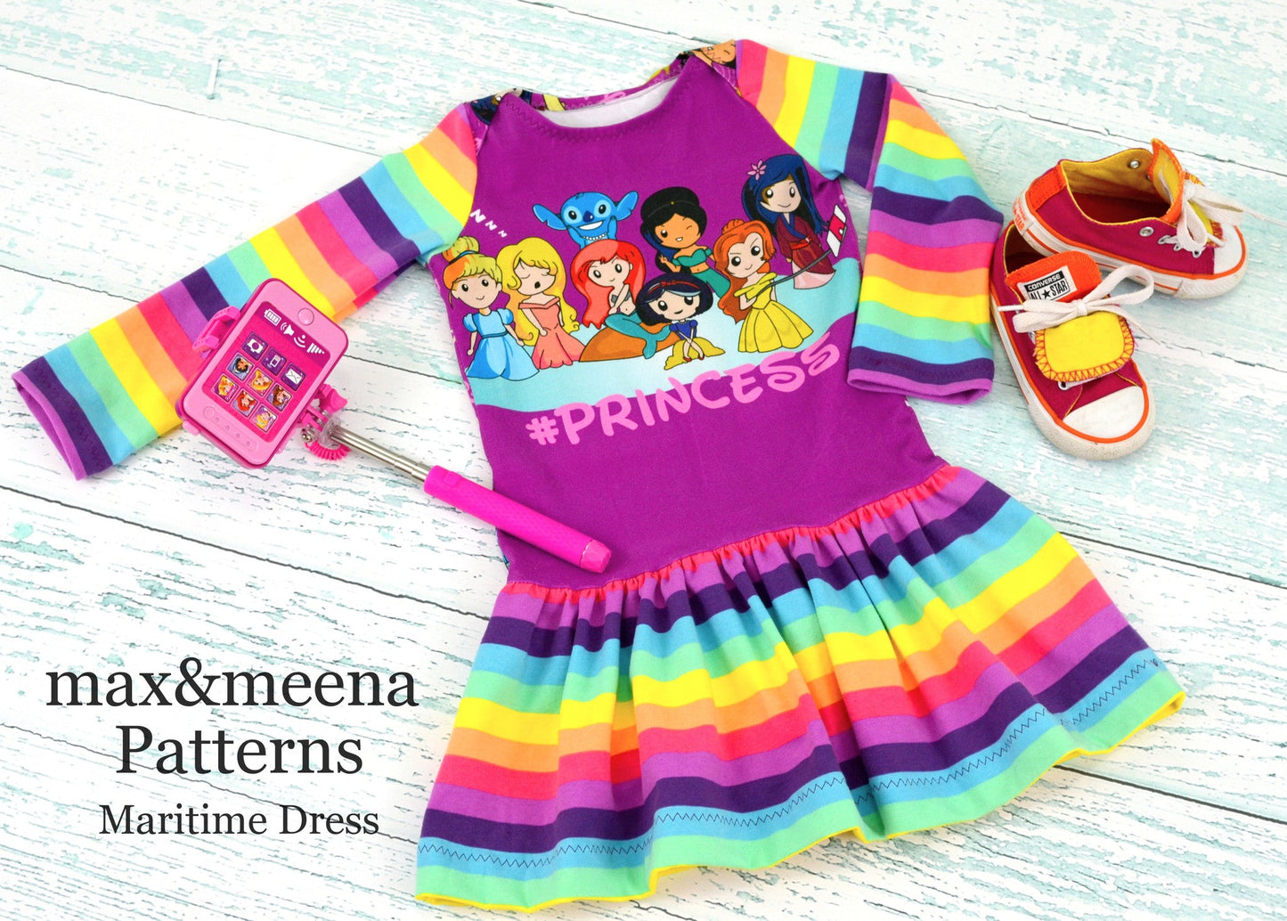 Maritime Dress PDF Sewing pattern