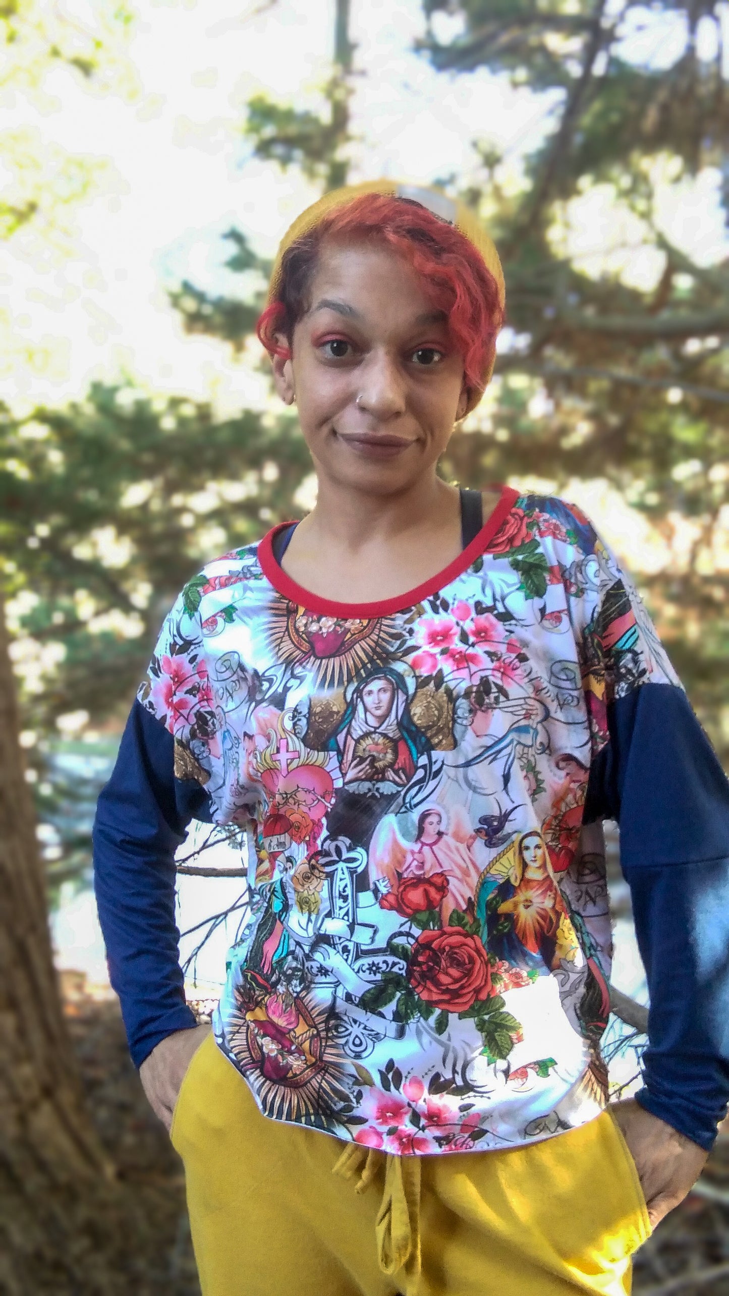 Adult Twist & Slouch - Digital Sewing Pattern - dolman style top