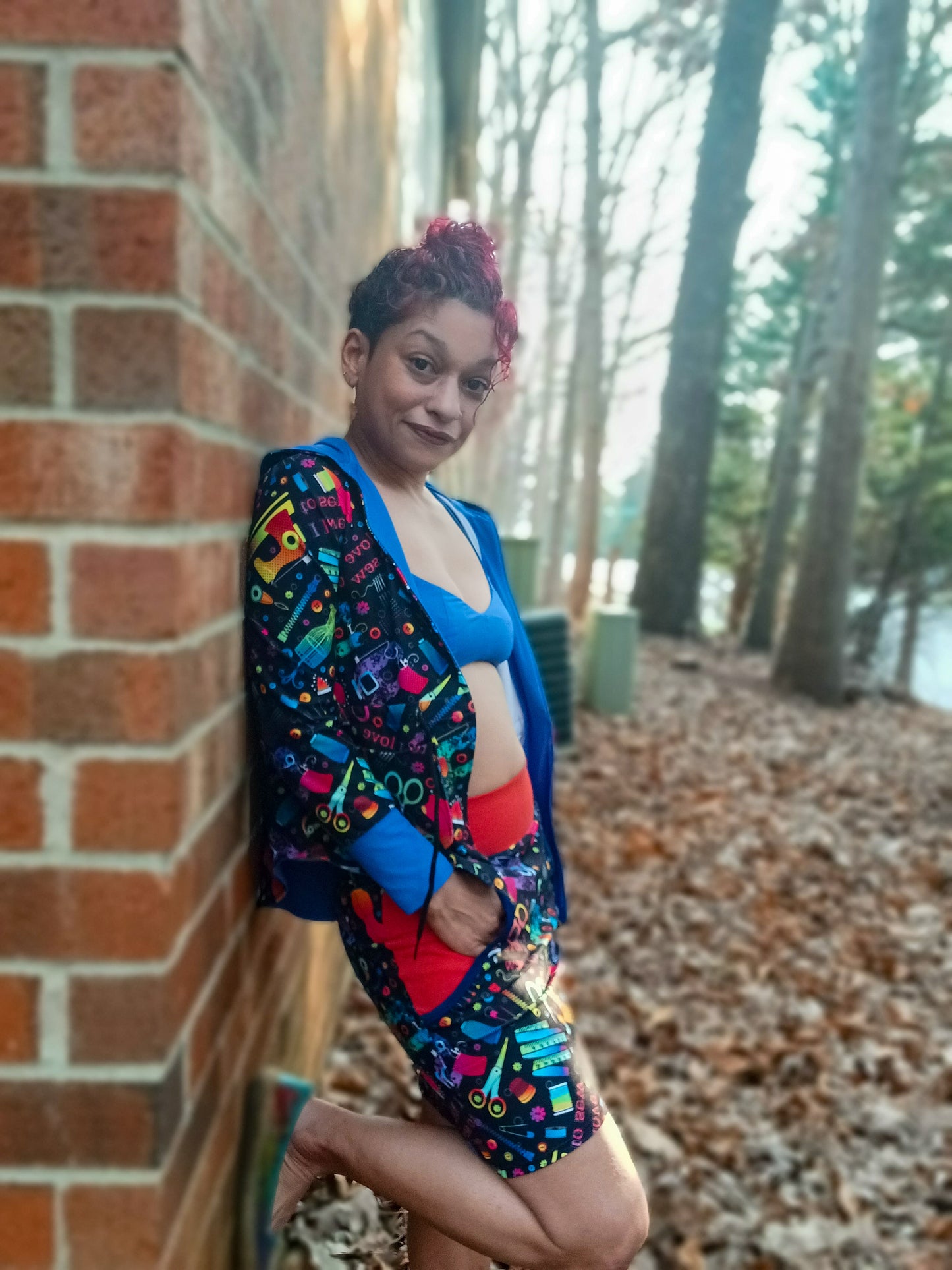 Adult Candy Pocket Skirt - Digital PDF Sewing Pattern - Size 28" hip to 83" hip