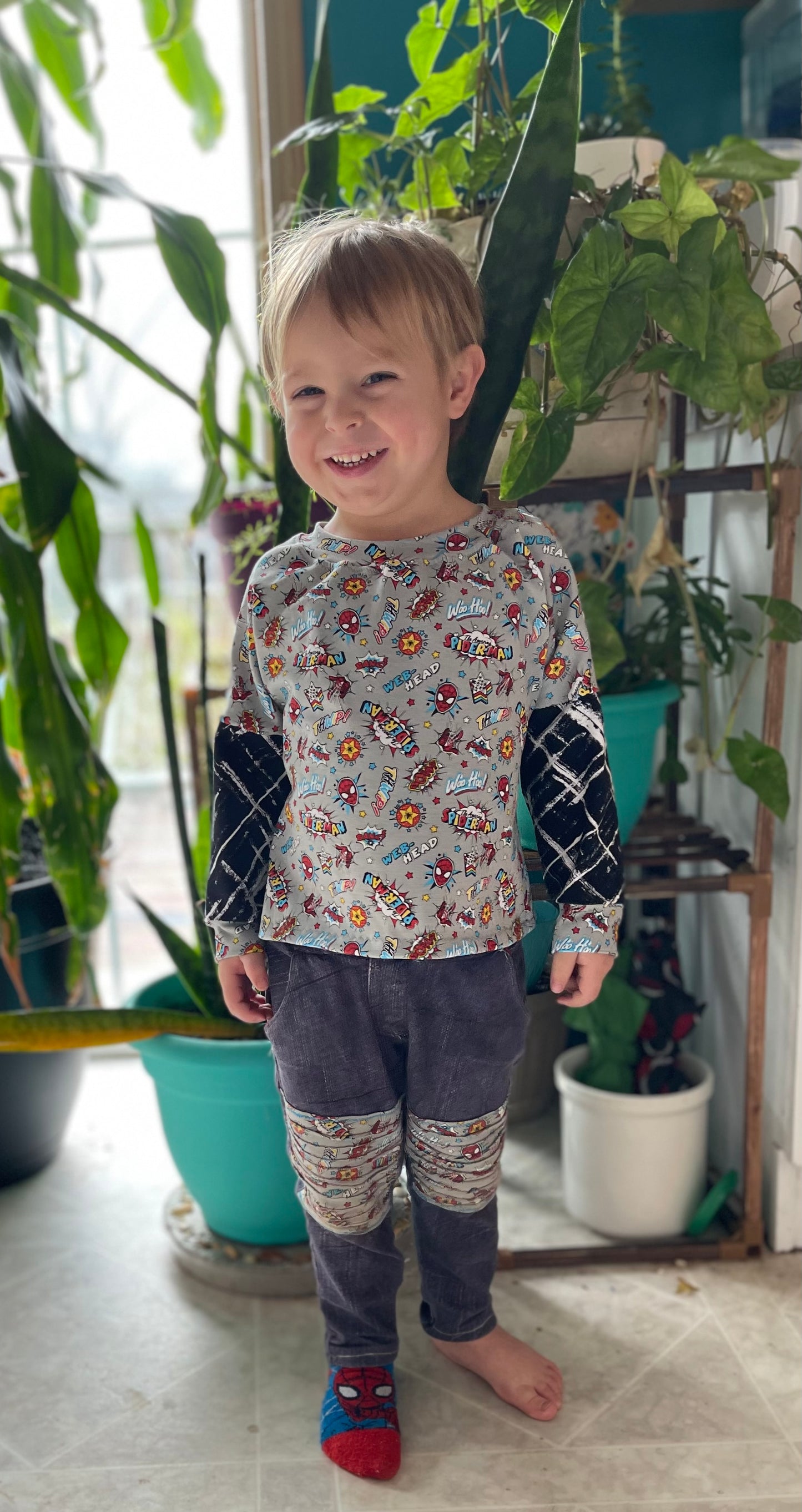 Kids All Seasons Dolman - Top, Tunic, Dress & Hi-Low - Digital PDF Pattern for Sewing