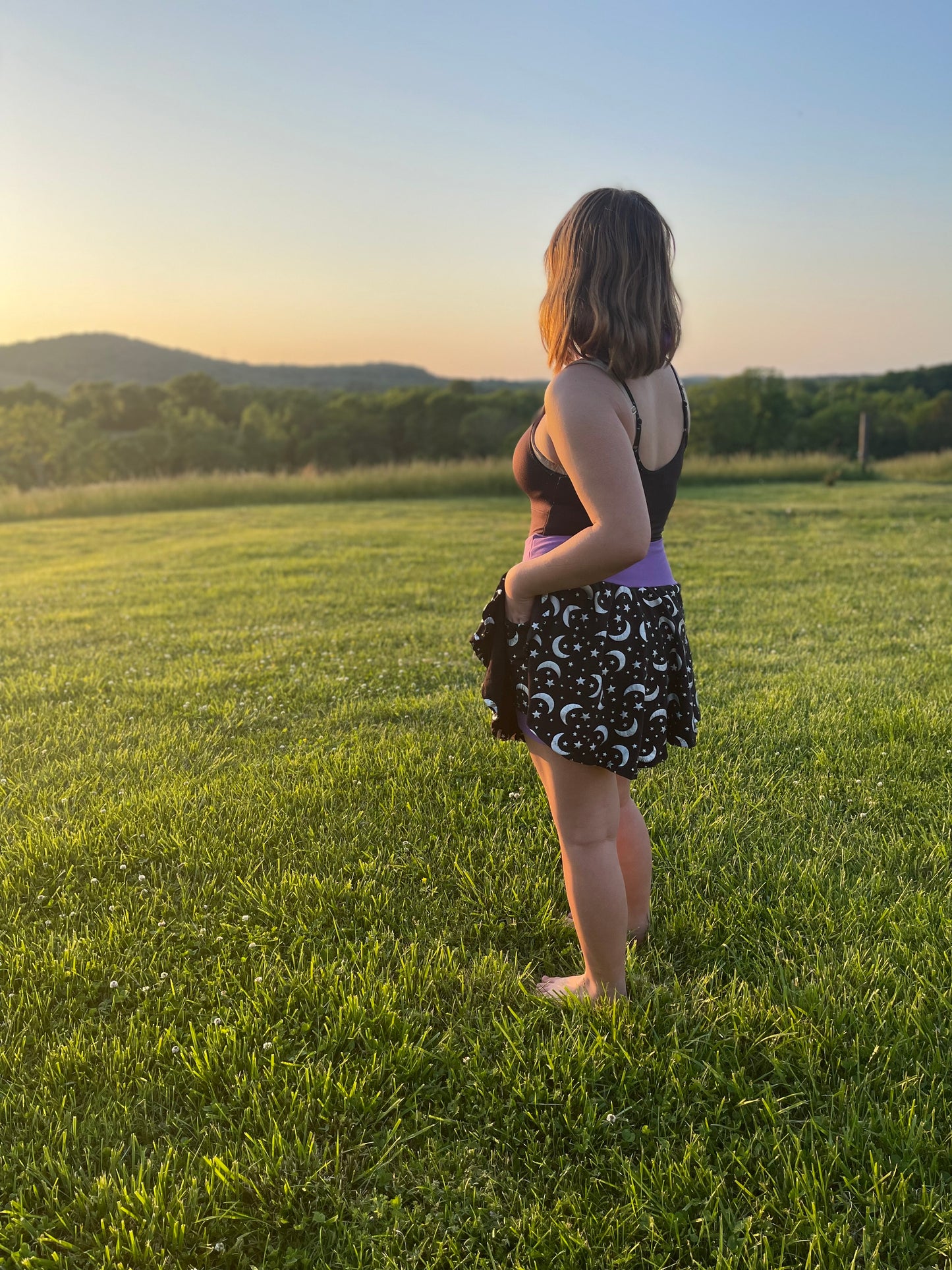 Kids Sporty Skorty Skirt, Shorts to full length yoga pants - Digital PDF Sewing Pattern - Size Preemie to 20 youth