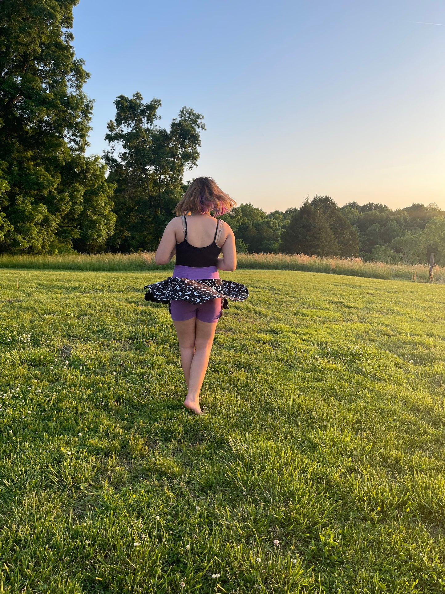 Kids Sporty Skorty Skirt, Shorts to full length yoga pants - Digital PDF Sewing Pattern - Size Preemie to 20 youth