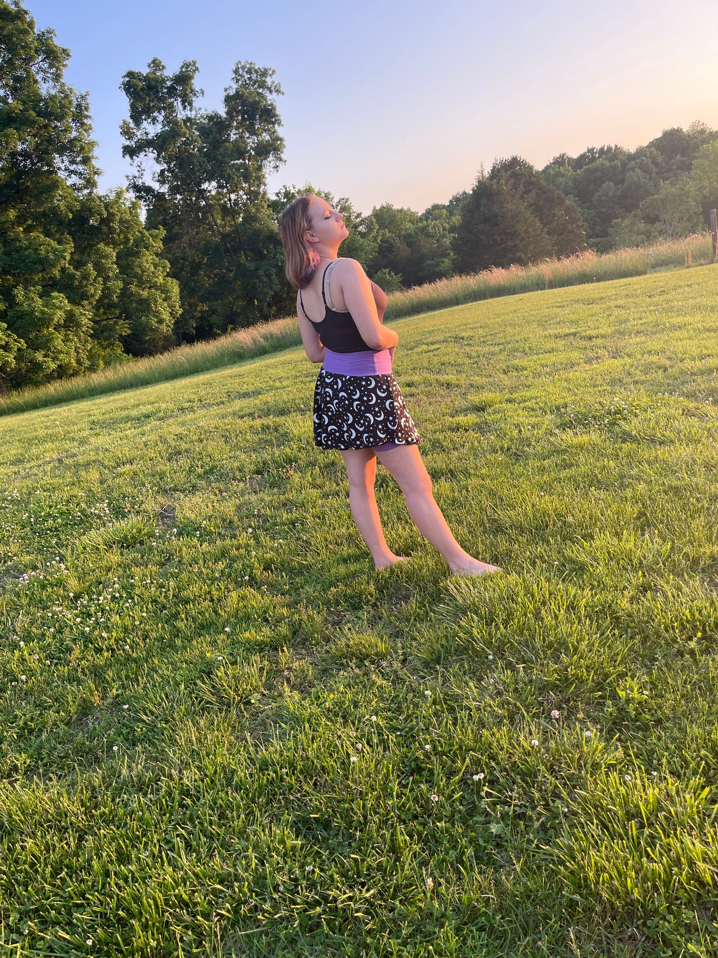 Kids Sporty Skorty Skirt, Shorts to full length yoga pants - Digital PDF Sewing Pattern - Size Preemie to 20 youth