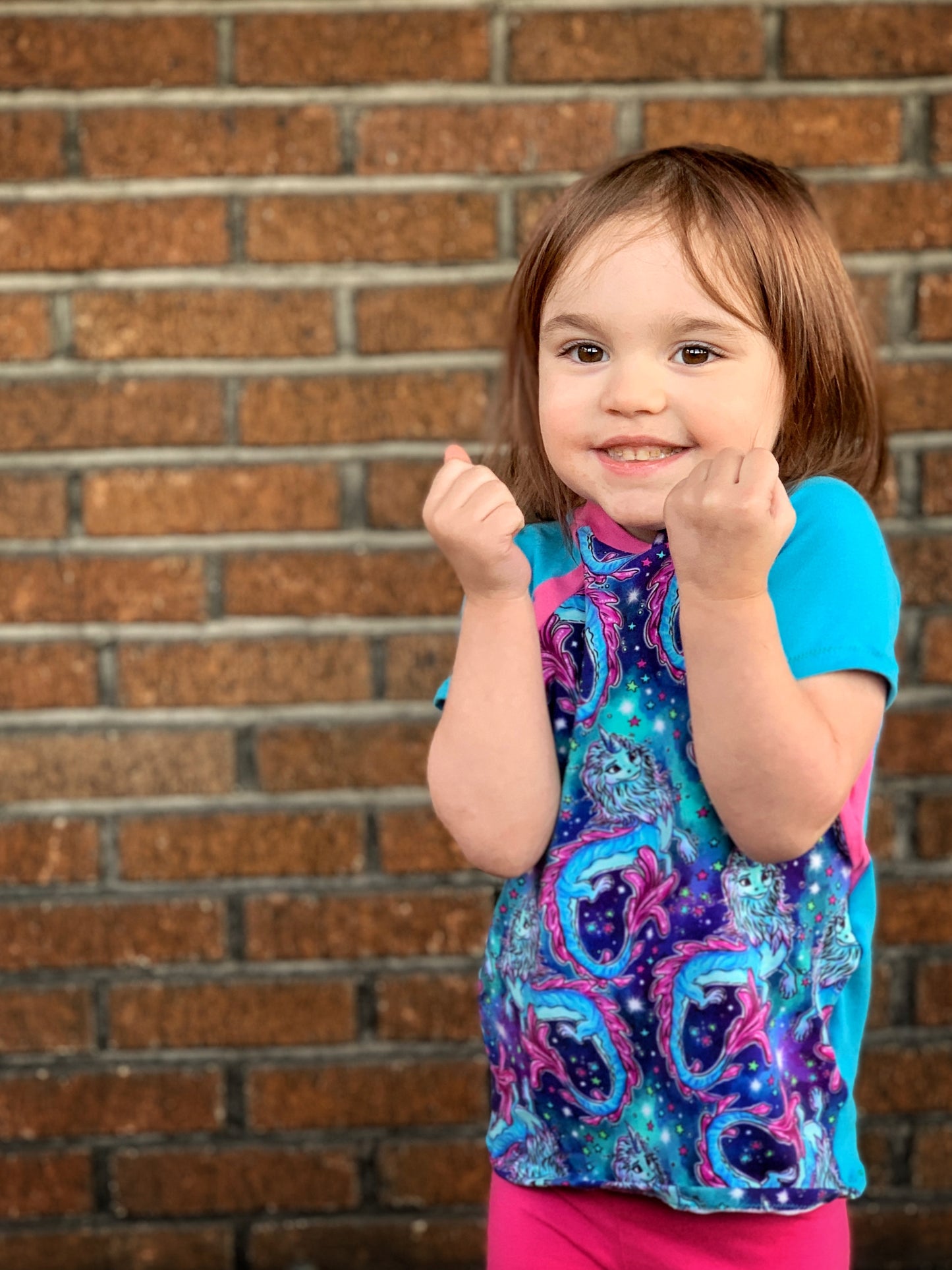 Kids Rockin Raglan Tee - Multiple options available - Short Sleeve, Gathered Sleeve, Long Sleeve Digital PDF Sewing Pattern