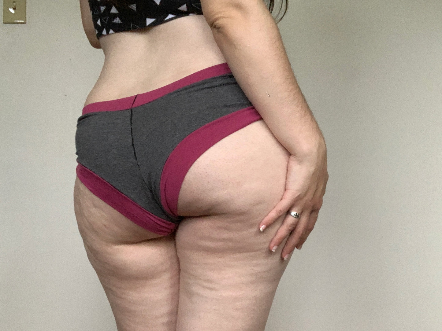 Adult Booty Bottoms - PDF - DIGITAL Pattern File Download for Sewing Cheeky Underwear
