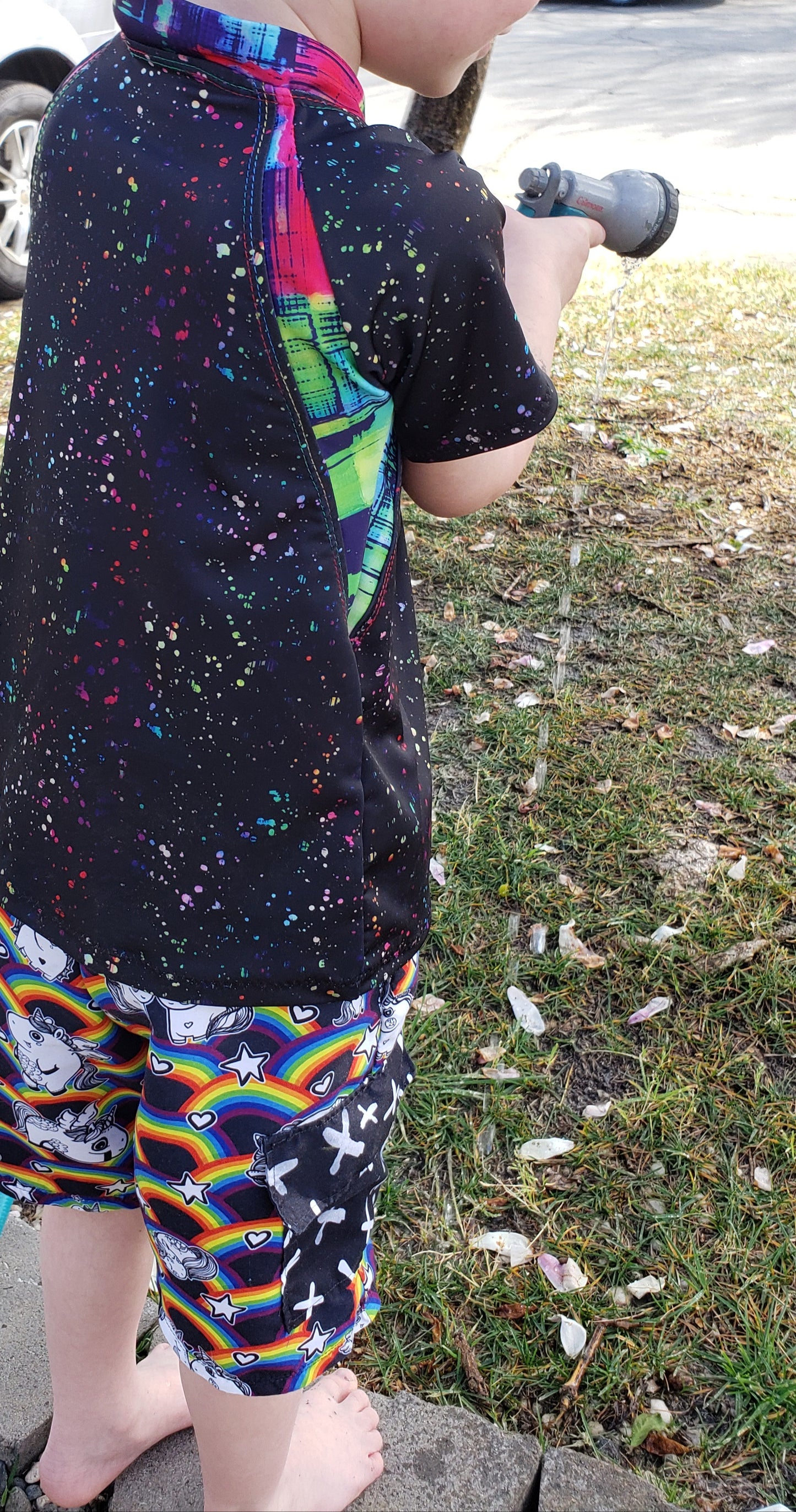 Kids Rockin Raglan Tee - Multiple options available - Short Sleeve, Gathered Sleeve, Long Sleeve Digital PDF Sewing Pattern