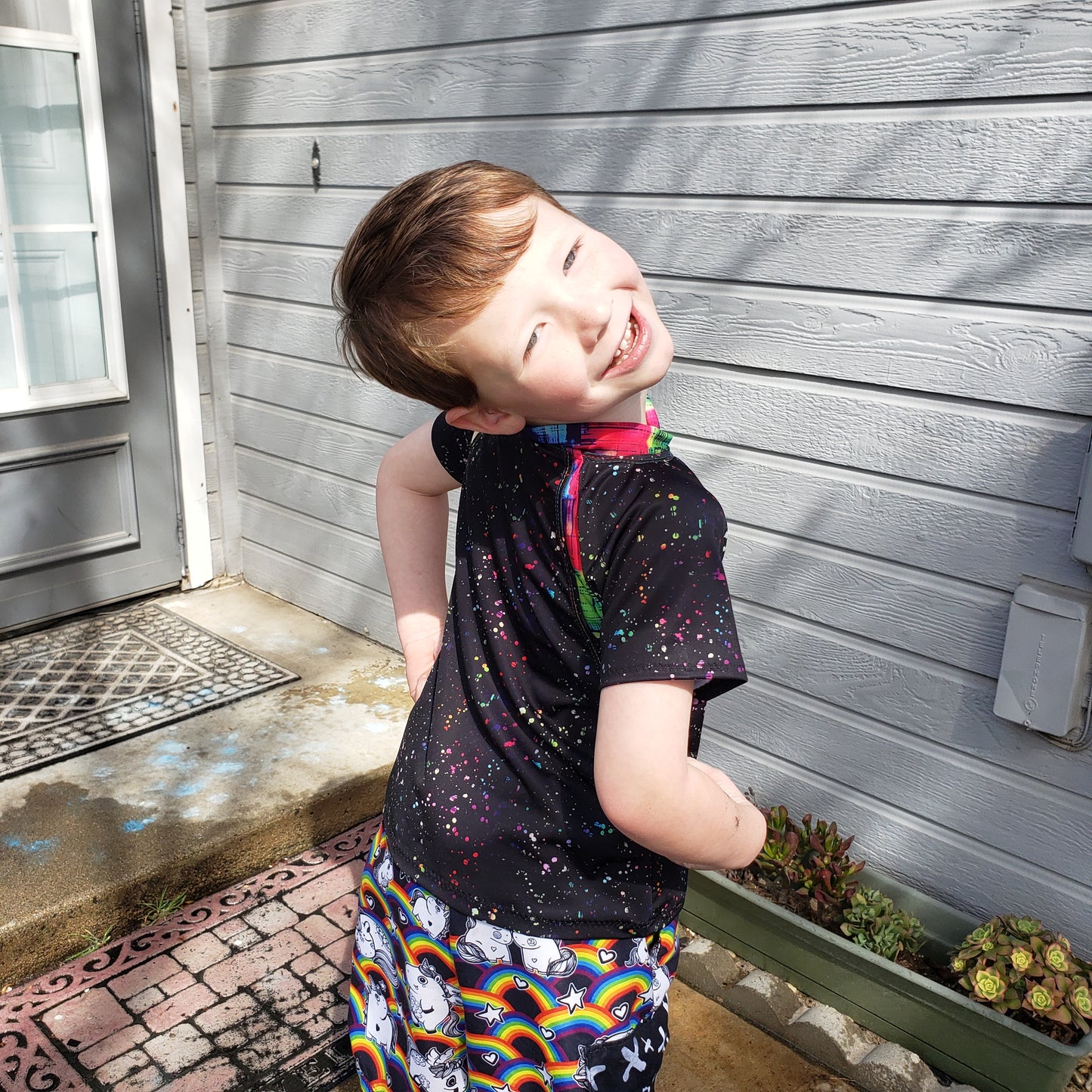 Kids Rockin Raglan Tee - Multiple options available - Short Sleeve, Gathered Sleeve, Long Sleeve Digital PDF Sewing Pattern