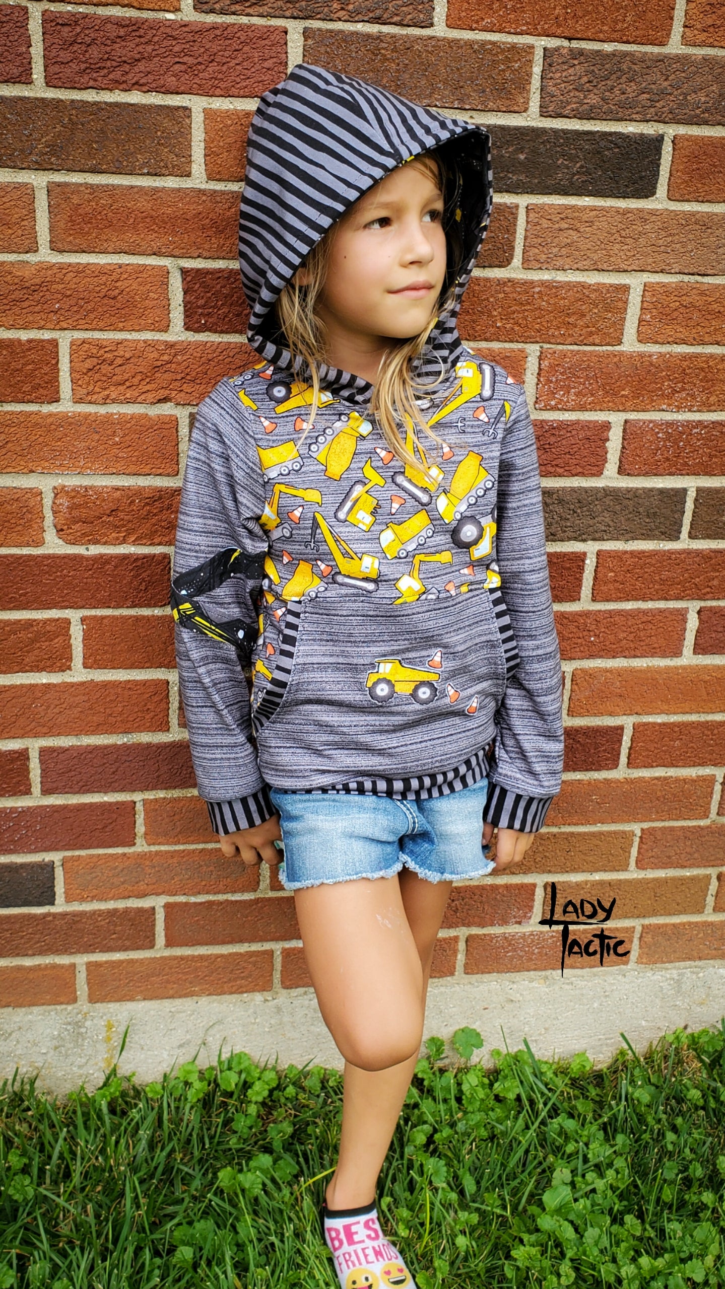 Kids Candy Pocket Tee - Multiple options available - Digital PDF Sewing Pattern
