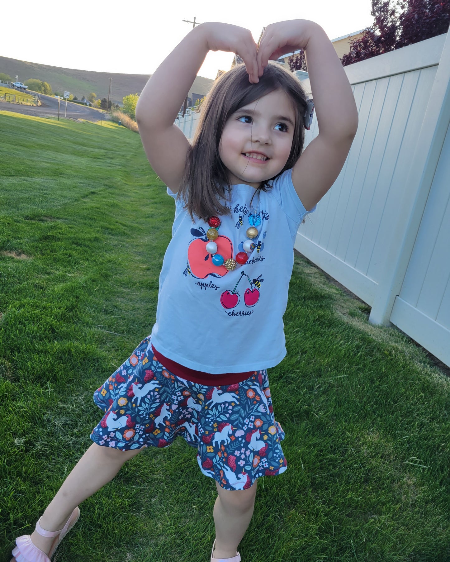 Kids Sporty Skorty Skirt, Shorts to full length yoga pants - Digital PDF Sewing Pattern - Size Preemie to 20 youth