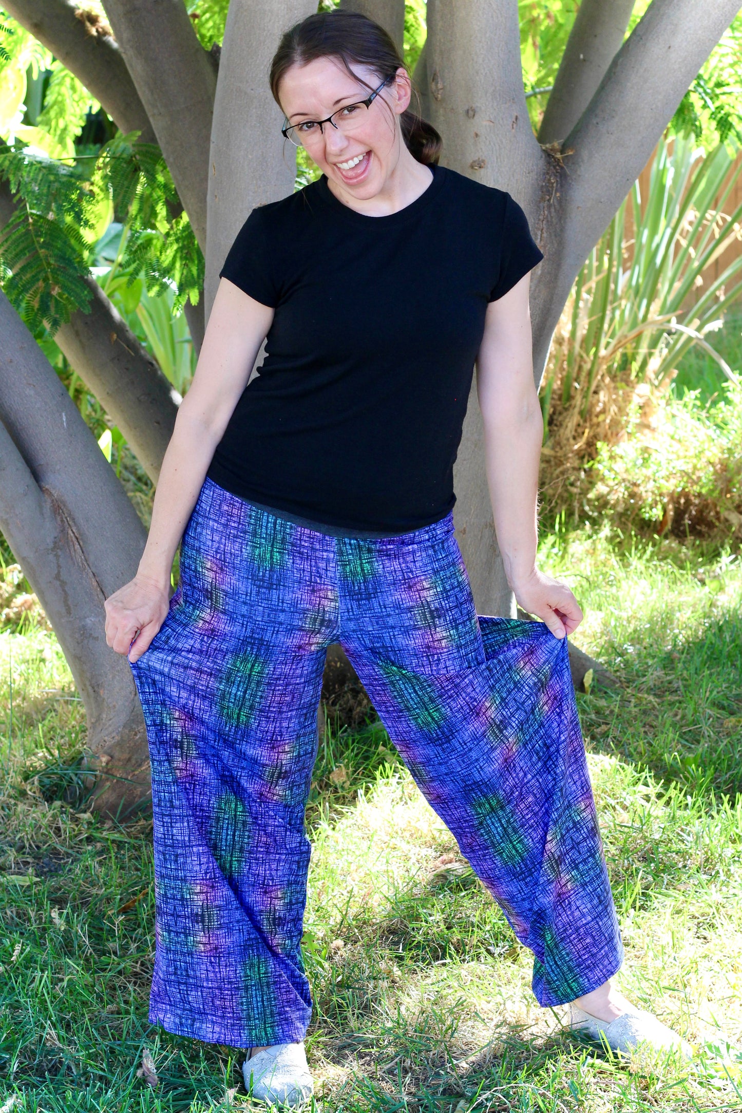 Adult Rockapalazzo Pants - Multiple options available - Digital PDF Sewing Pattern