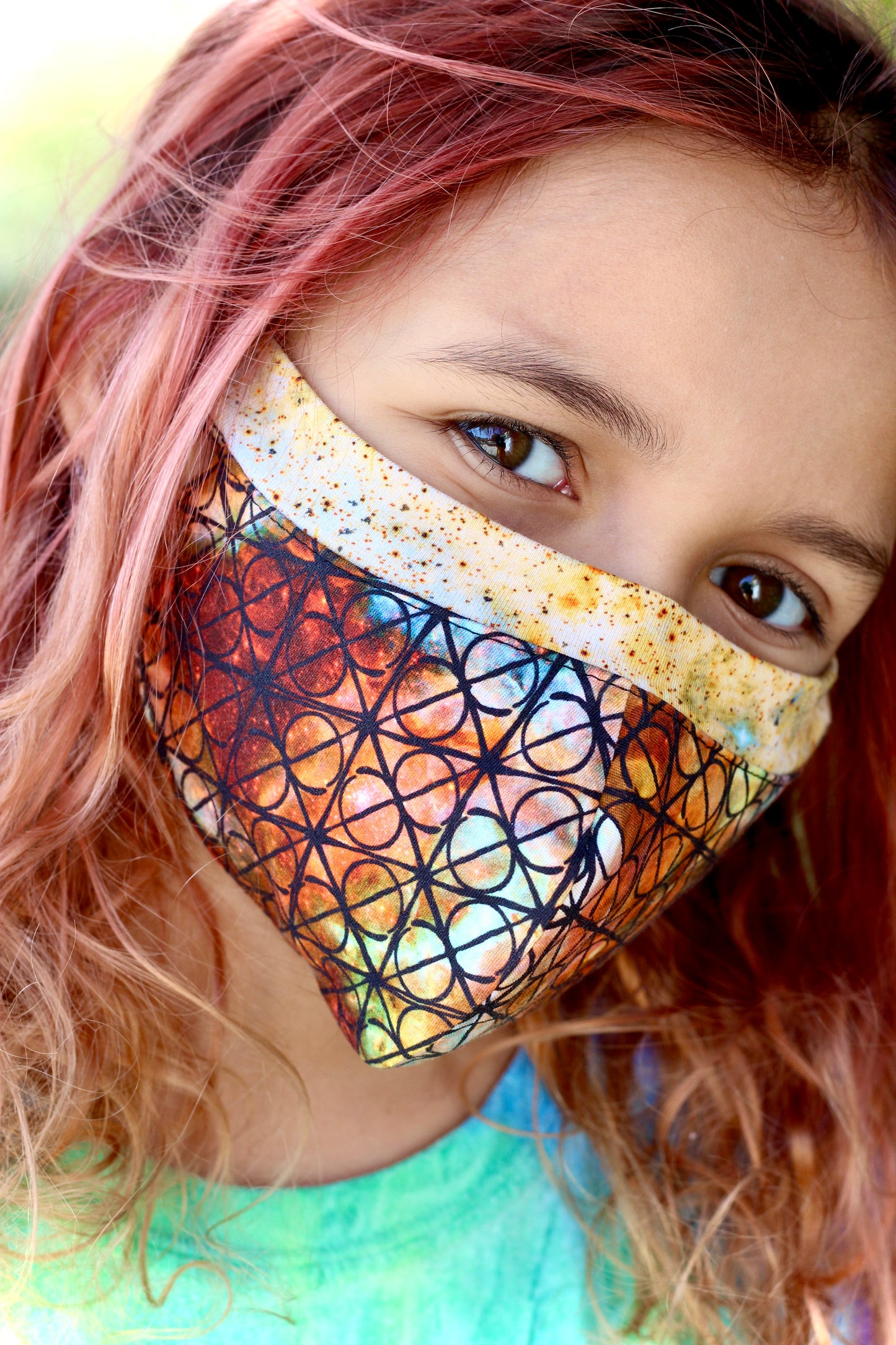 Mask Face Covering PDF Digital Pattern - 5 sizes child through adult