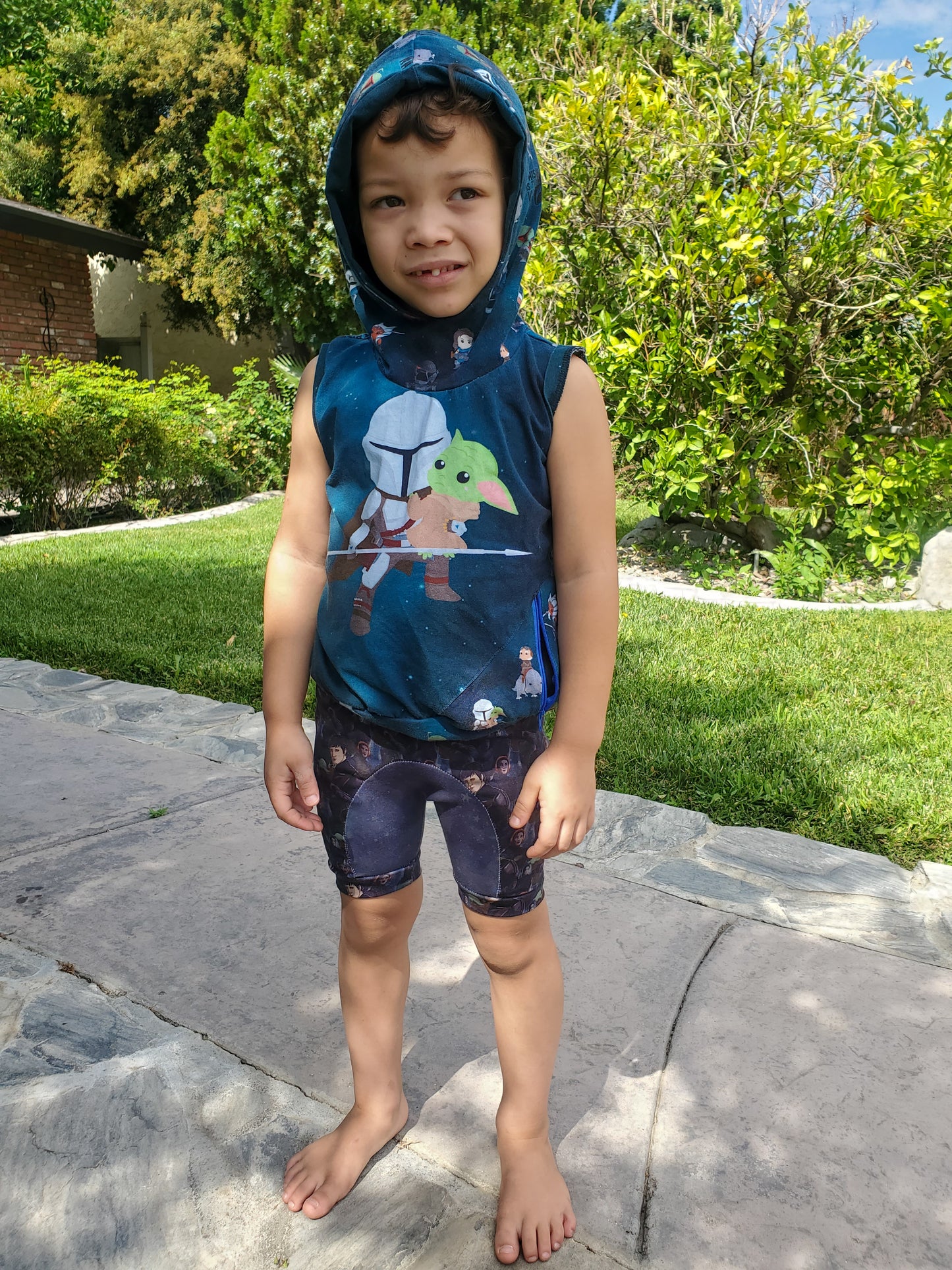 KIDS SIZE Lil' Rocker Shorties - PDF - Digital Pattern File for garment sewing