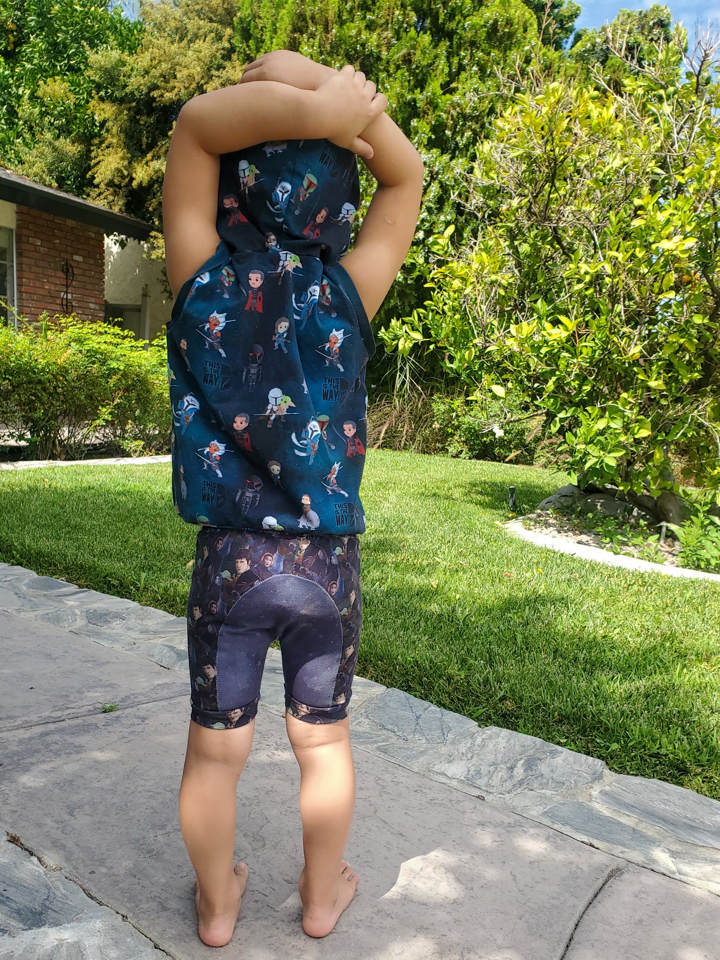 KIDS SIZE Lil' Rocker Shorties - PDF - Digital Pattern File for garment sewing