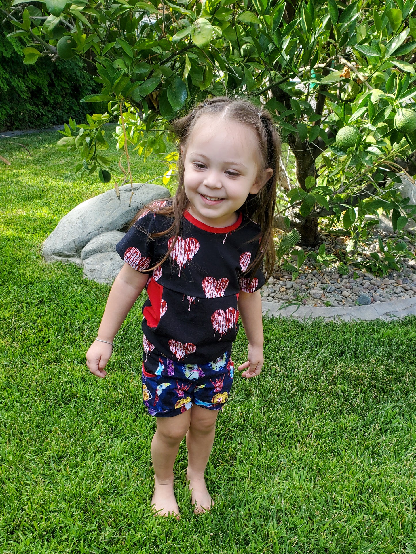 Kids Candy Pocket Tee - Multiple options available - Digital PDF Sewing Pattern