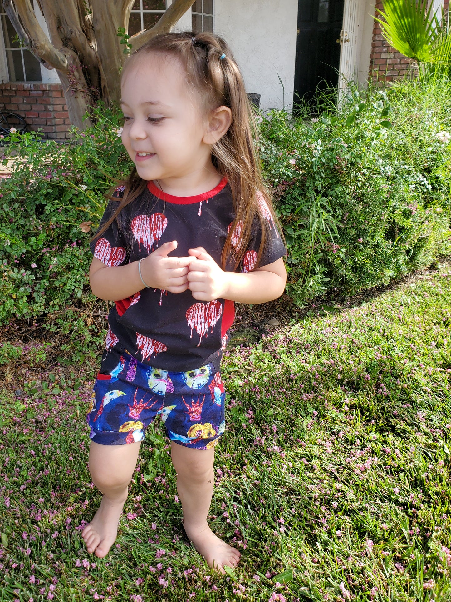 Kids Candy Pocket Tee - Multiple options available - Digital PDF Sewing Pattern