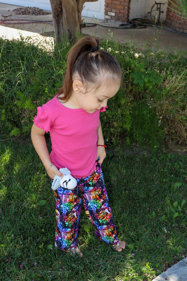 Kids Rockapalazzo Pants - Multiple options available - Digital PDF Sewing Pattern