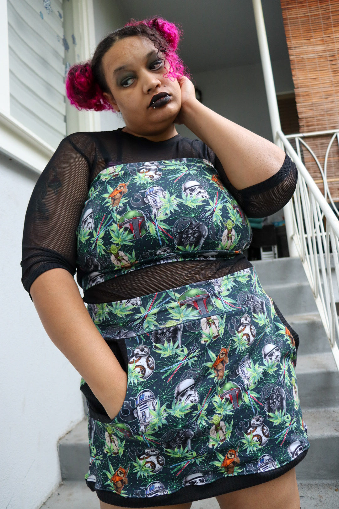 Adult Candy Pocket Skirt - Digital PDF Sewing Pattern - Size 28" hip to 83" hip