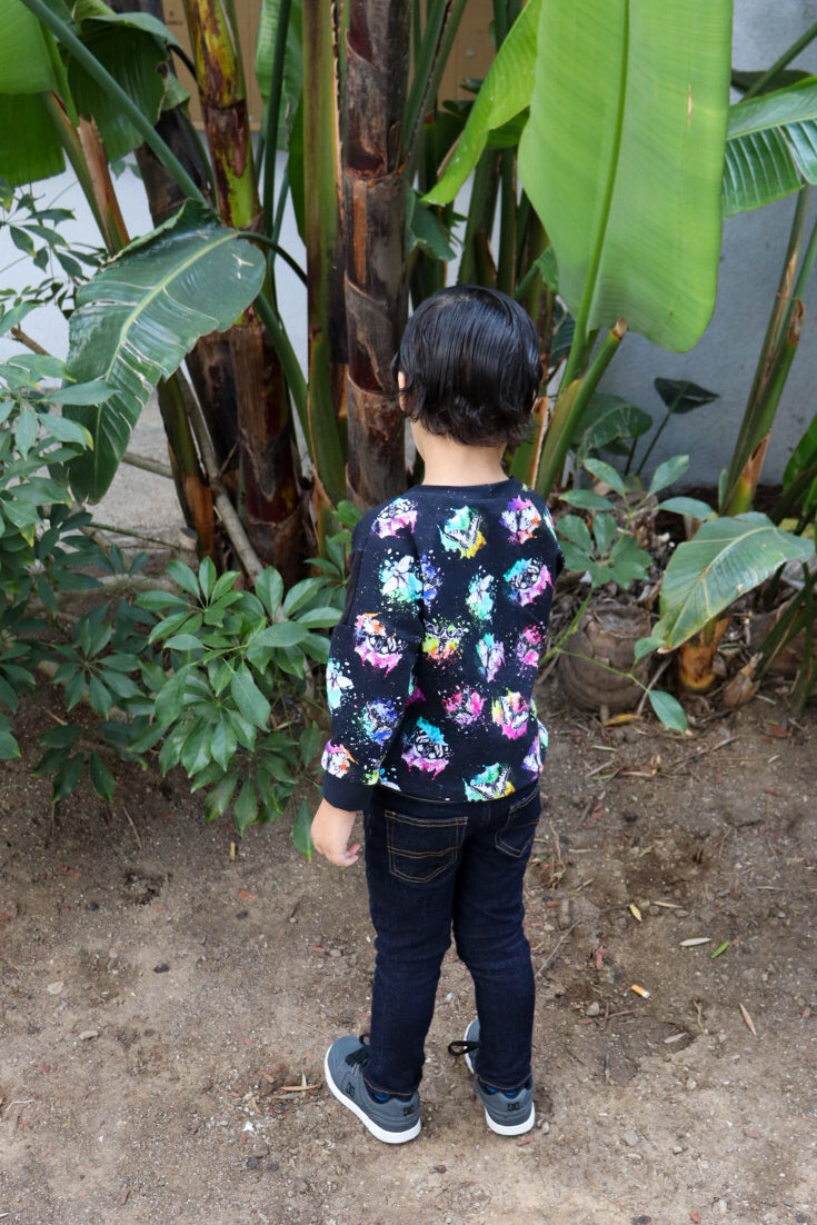 Kids All Seasons Dolman - Top, Tunic, Dress & Hi-Low - Digital PDF Pattern for Sewing