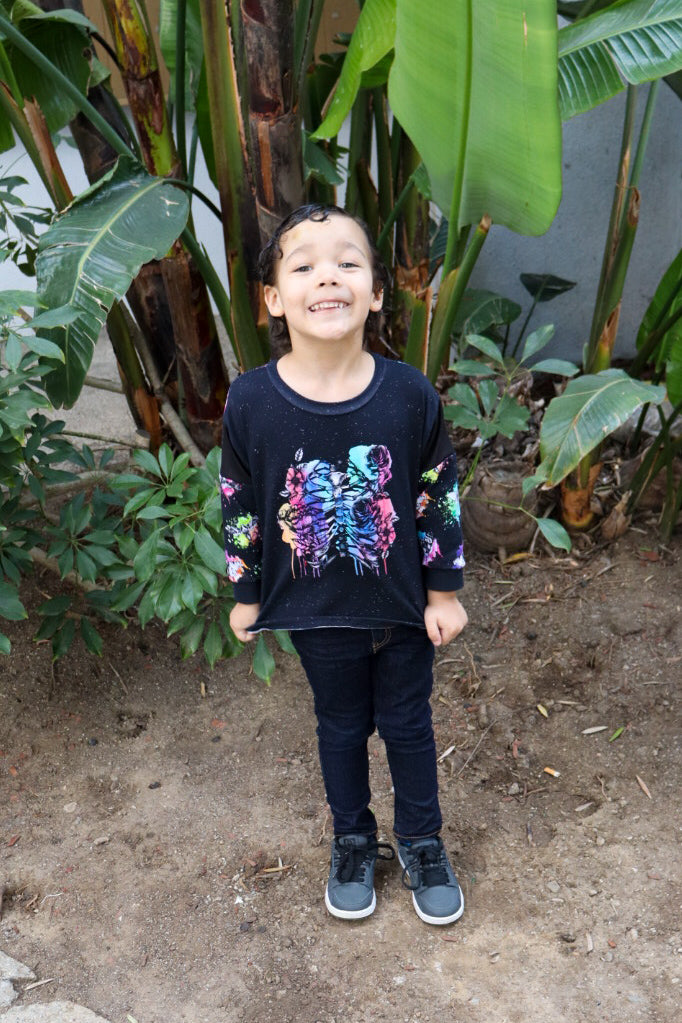 Kids All Seasons Dolman - Top, Tunic, Dress & Hi-Low - Digital PDF Pattern for Sewing