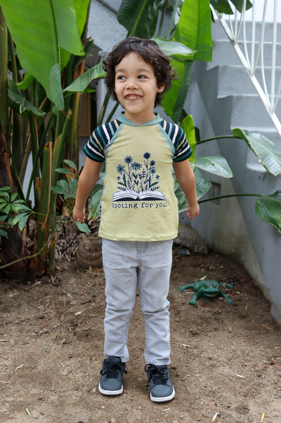 Kids Rockin Raglan Tee - Multiple options available - Short Sleeve, Gathered Sleeve, Long Sleeve Digital PDF Sewing Pattern