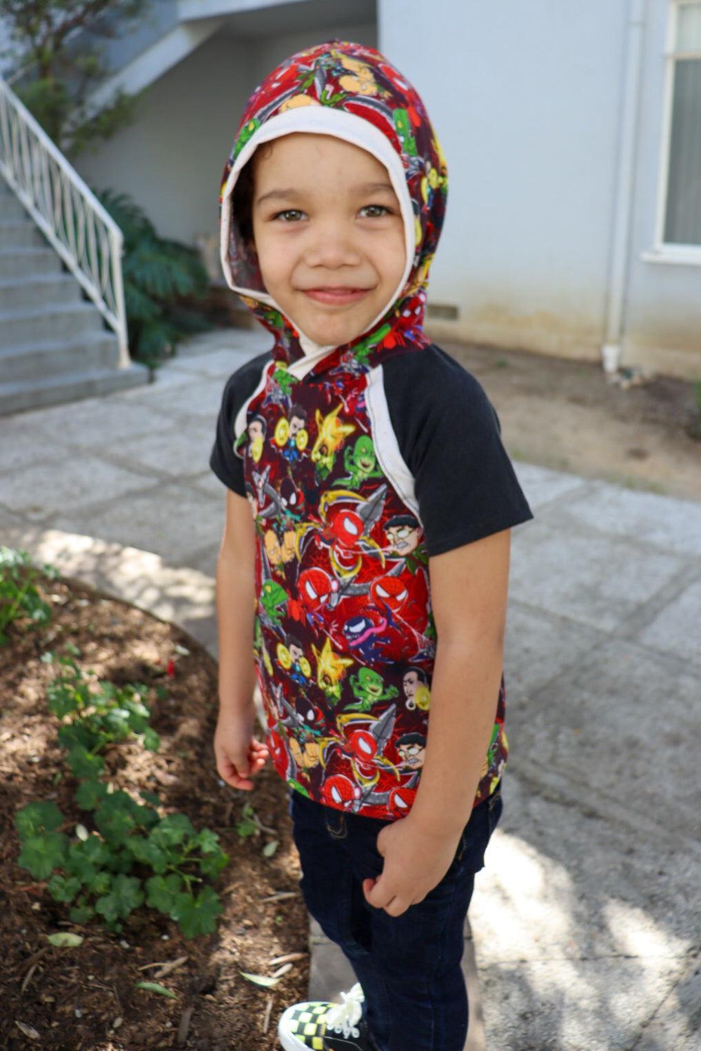 Kids Rockin Raglan Tee - Multiple options available - Short Sleeve, Gathered Sleeve, Long Sleeve Digital PDF Sewing Pattern
