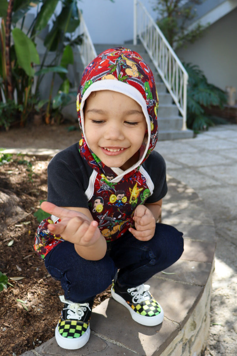 Kids Rockin Raglan Tee - Multiple options available - Short Sleeve, Gathered Sleeve, Long Sleeve Digital PDF Sewing Pattern