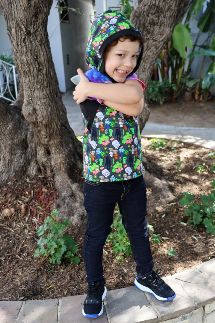 Kids Rockin Raglan Tee - Multiple options available - Short Sleeve, Gathered Sleeve, Long Sleeve Digital PDF Sewing Pattern