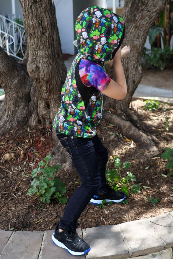 Kids Rockin Raglan Tee - Multiple options available - Short Sleeve, Gathered Sleeve, Long Sleeve Digital PDF Sewing Pattern