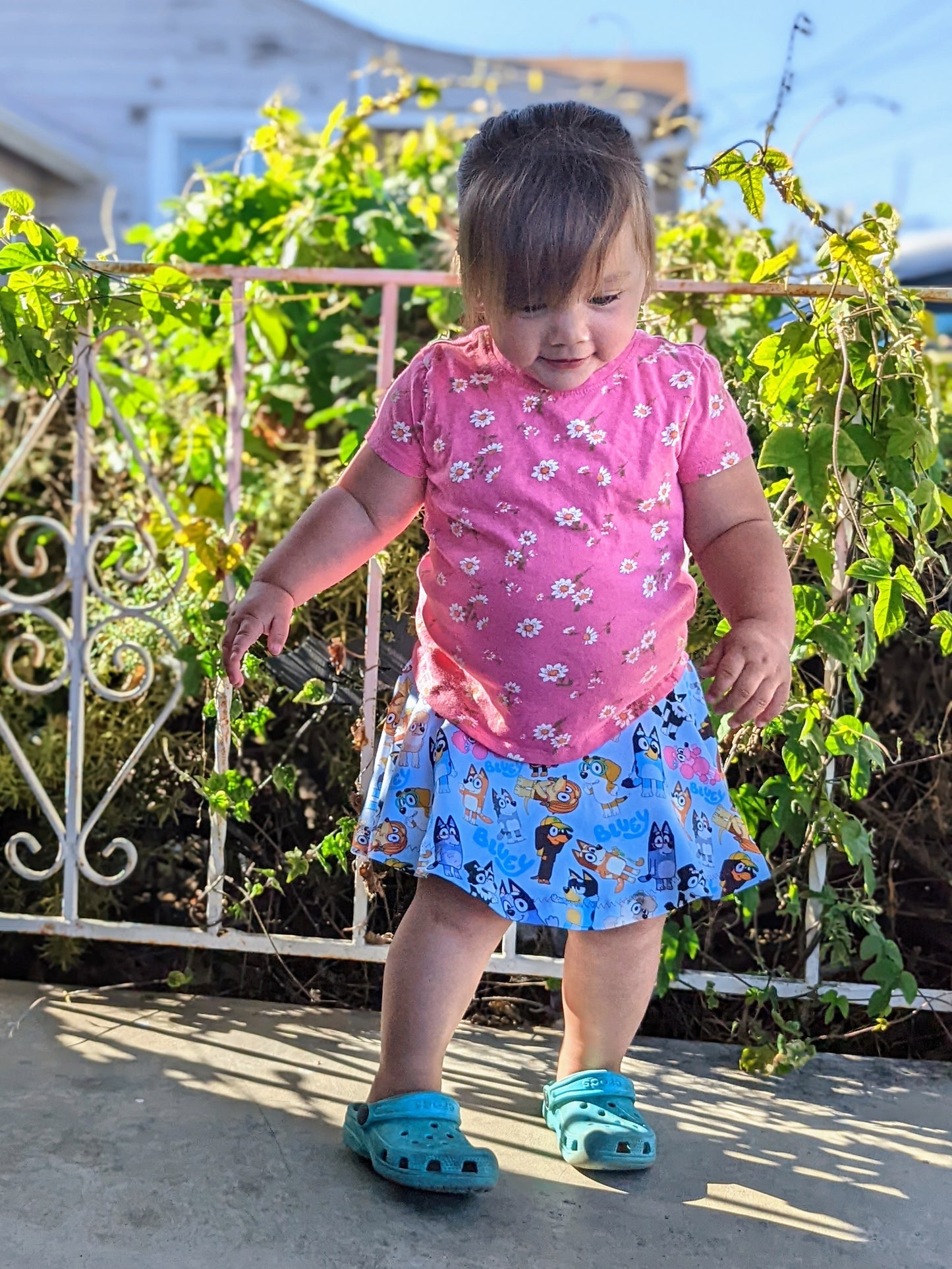 Kids Sporty Skorty Skirt, Shorts to full length yoga pants - Digital PDF Sewing Pattern - Size Preemie to 20 youth