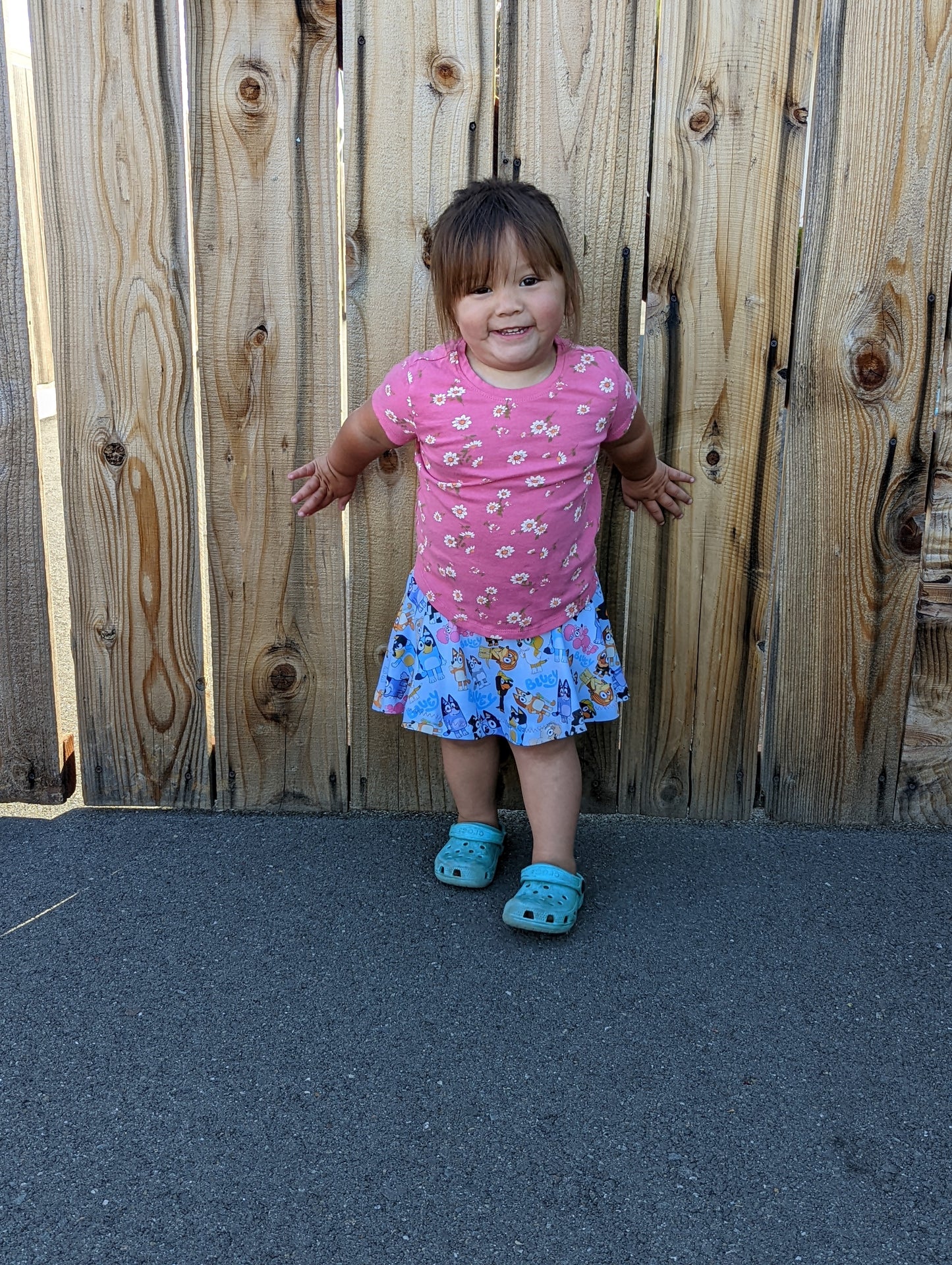 Kids Sporty Skorty Skirt, Shorts to full length yoga pants - Digital PDF Sewing Pattern - Size Preemie to 20 youth