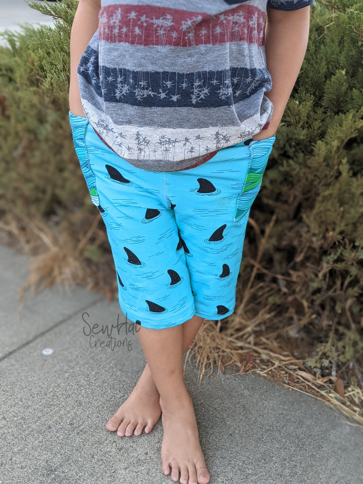 Kids Rockapalazzo Pants - Multiple options available - Digital PDF Sewing Pattern