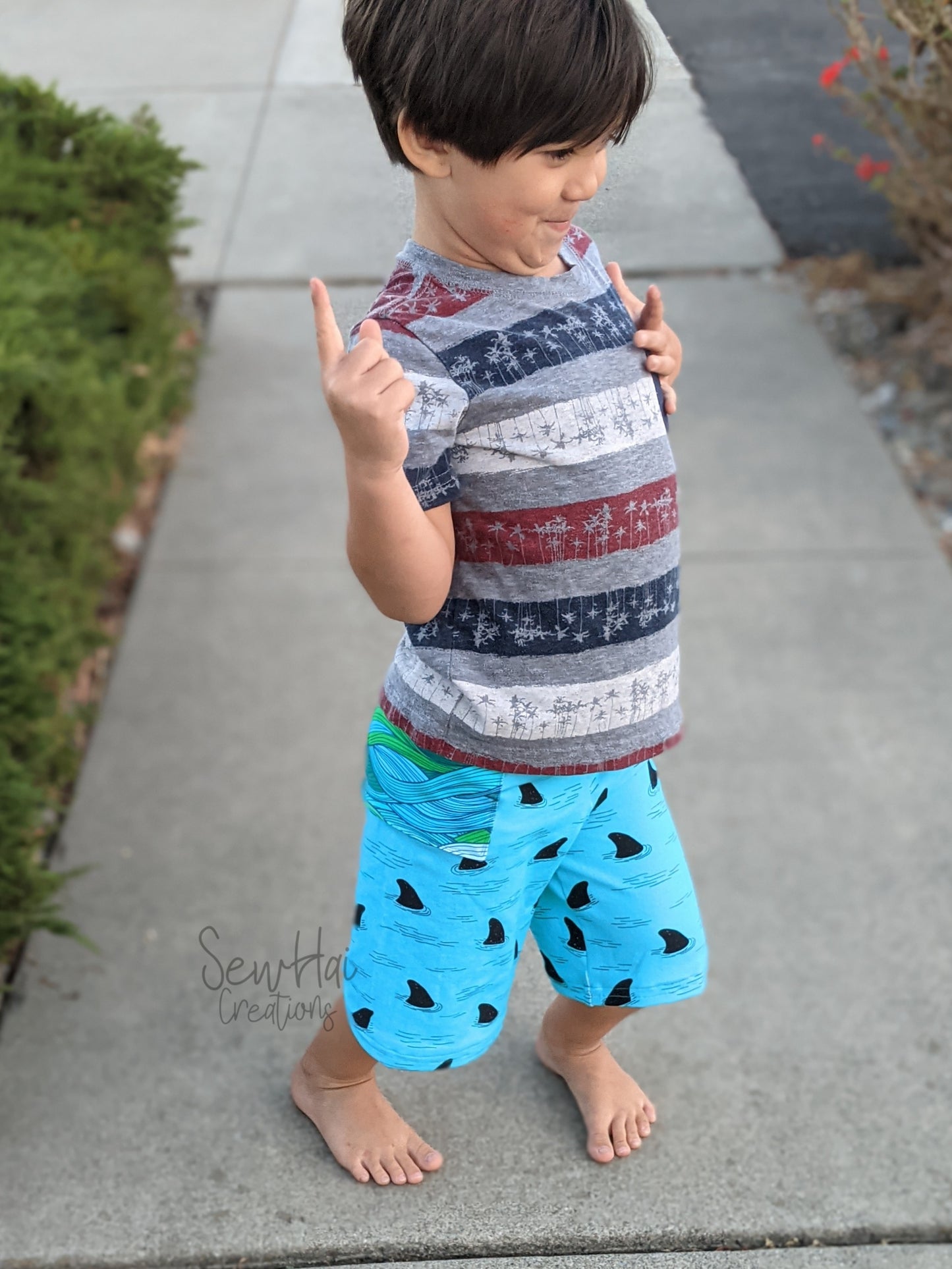 Kids Rockapalazzo Pants - Multiple options available - Digital PDF Sewing Pattern