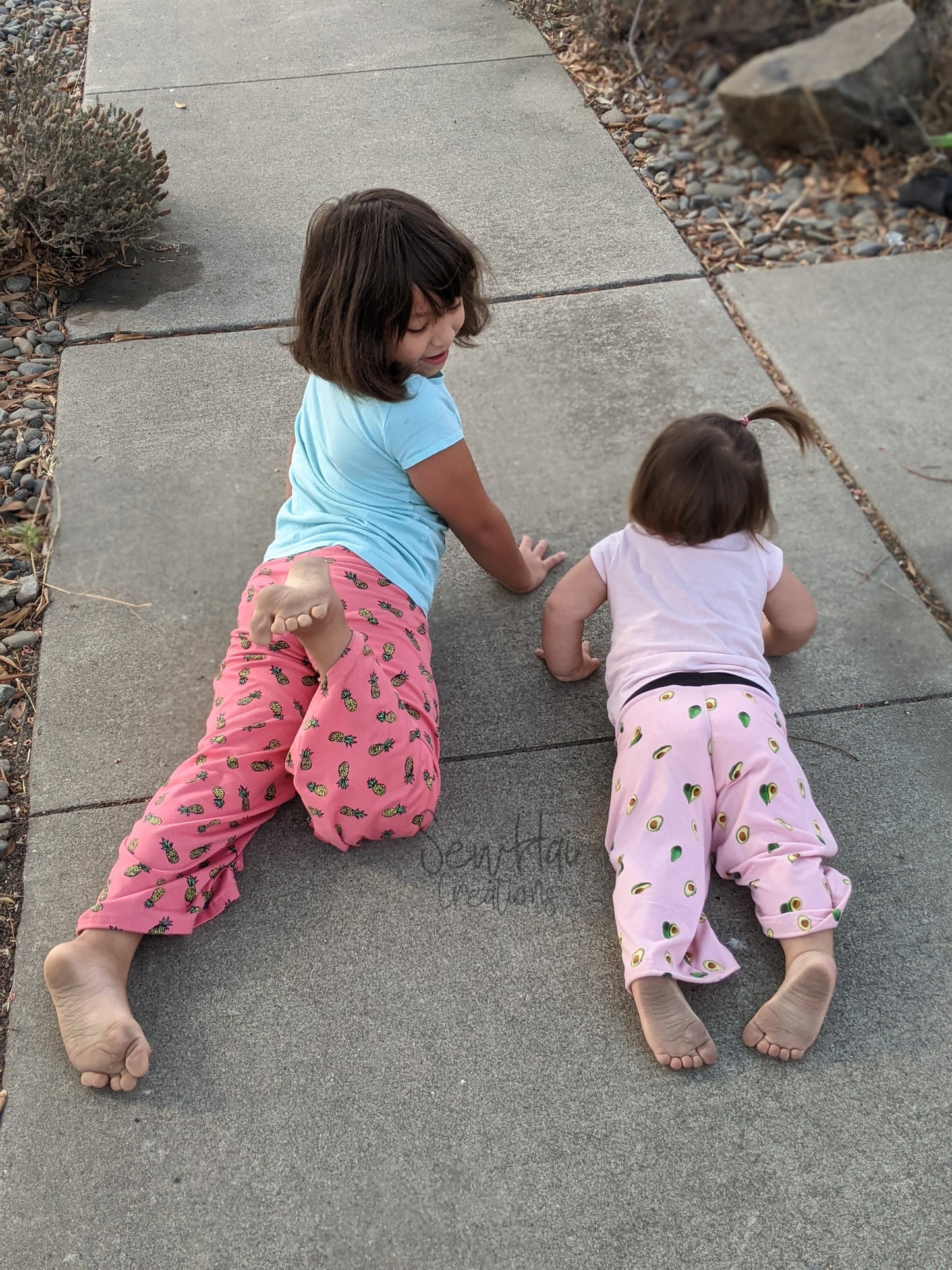 Kids Rockapalazzo Pants - Multiple options available - Digital PDF Sewing Pattern