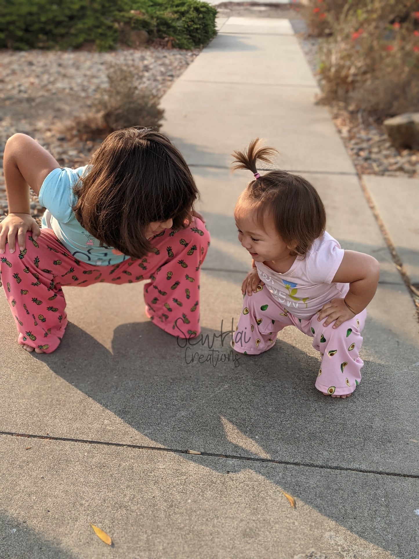 Kids Rockapalazzo Pants - Multiple options available - Digital PDF Sewing Pattern