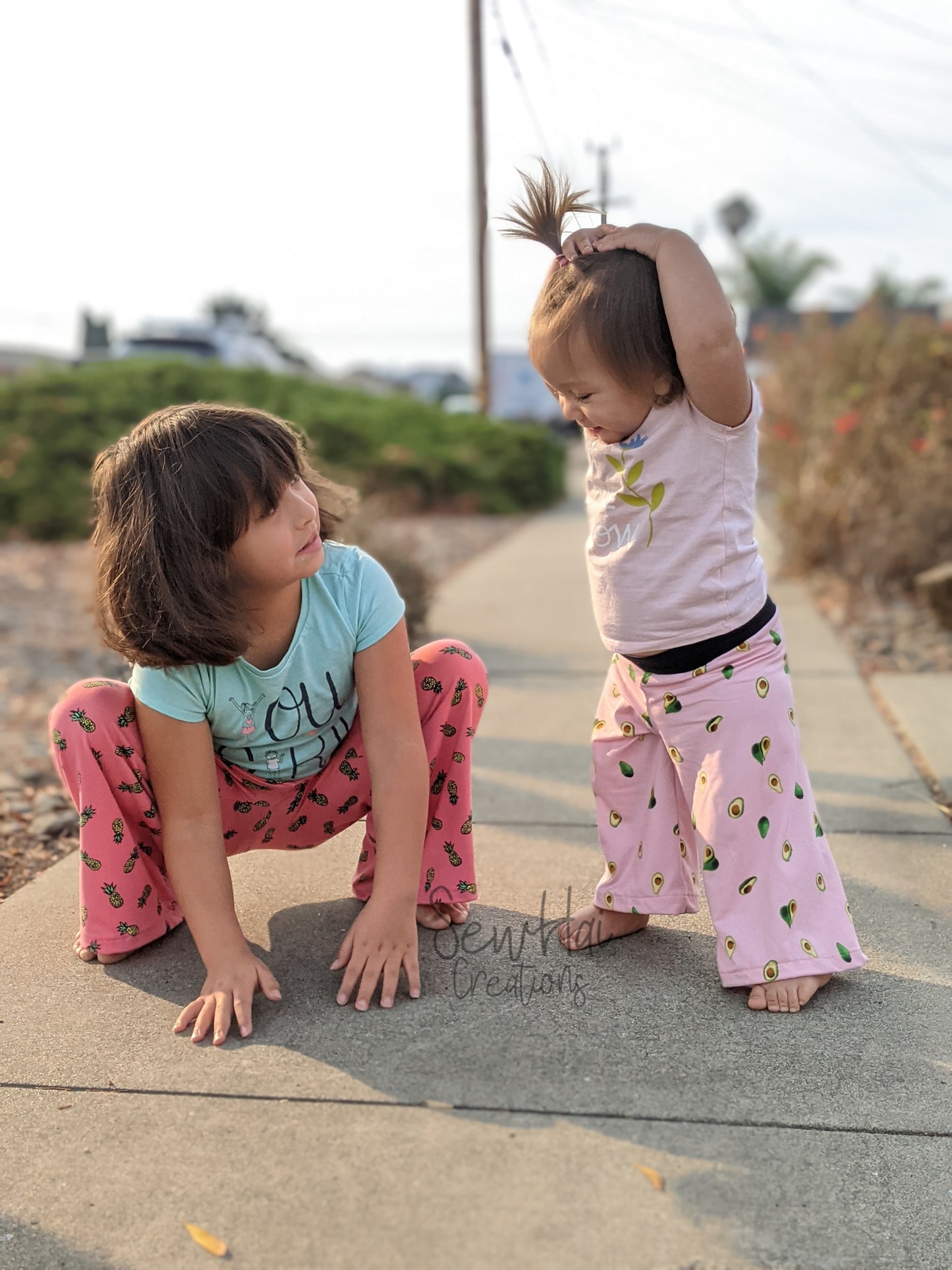 Kids Rockapalazzo Pants - Multiple options available - Digital PDF Sewing Pattern