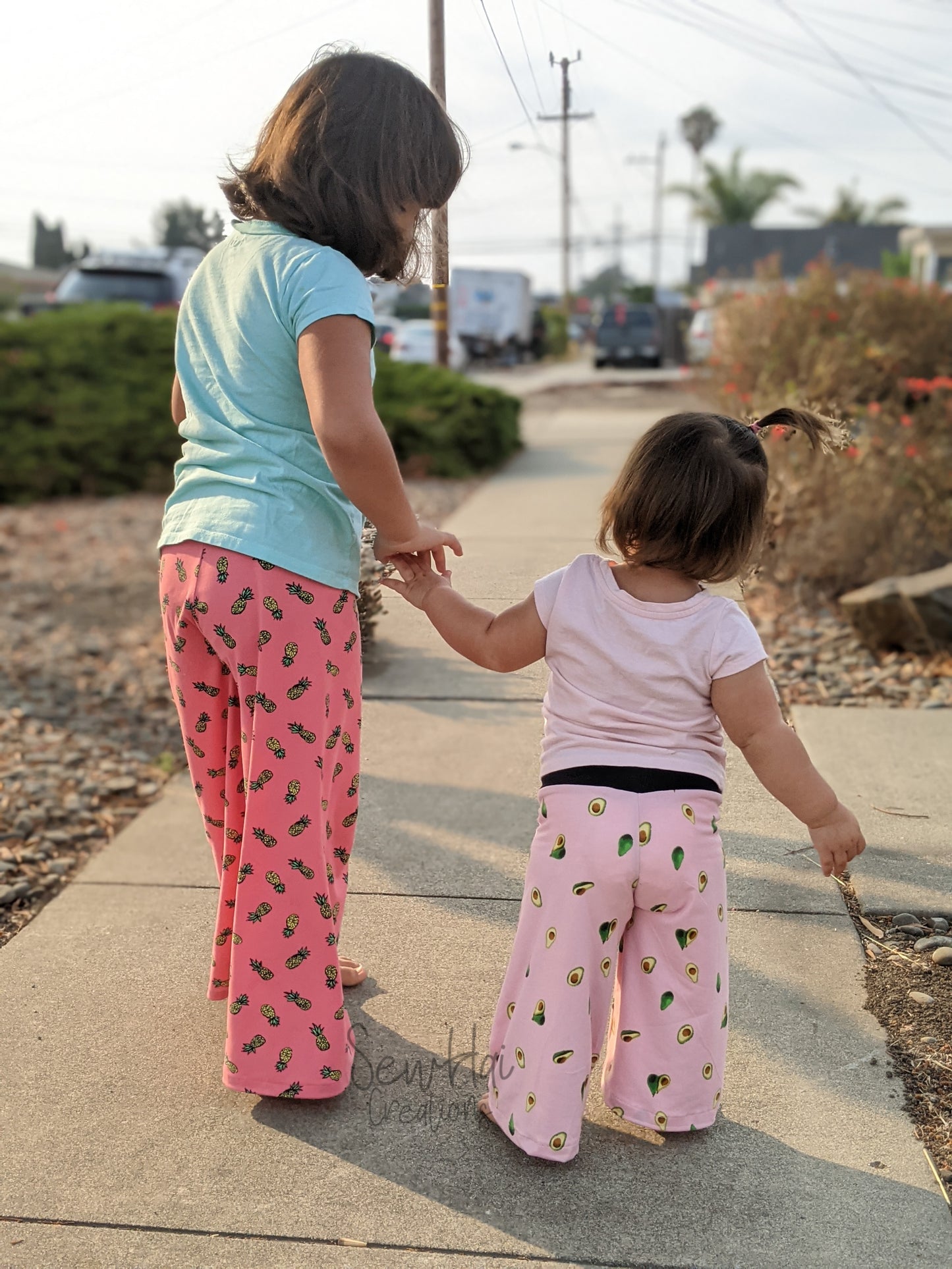 Kids Rockapalazzo Pants - Multiple options available - Digital PDF Sewing Pattern