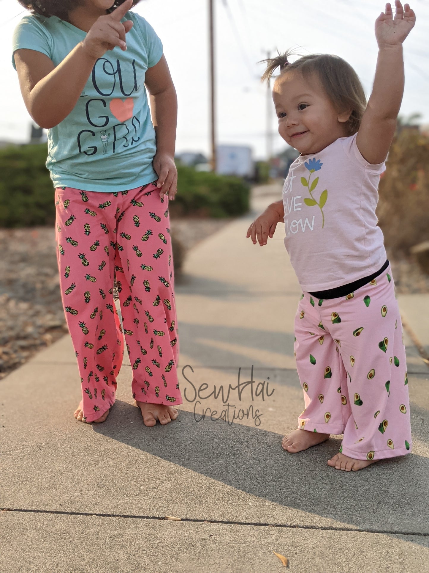 Kids Rockapalazzo Pants - Multiple options available - Digital PDF Sewing Pattern