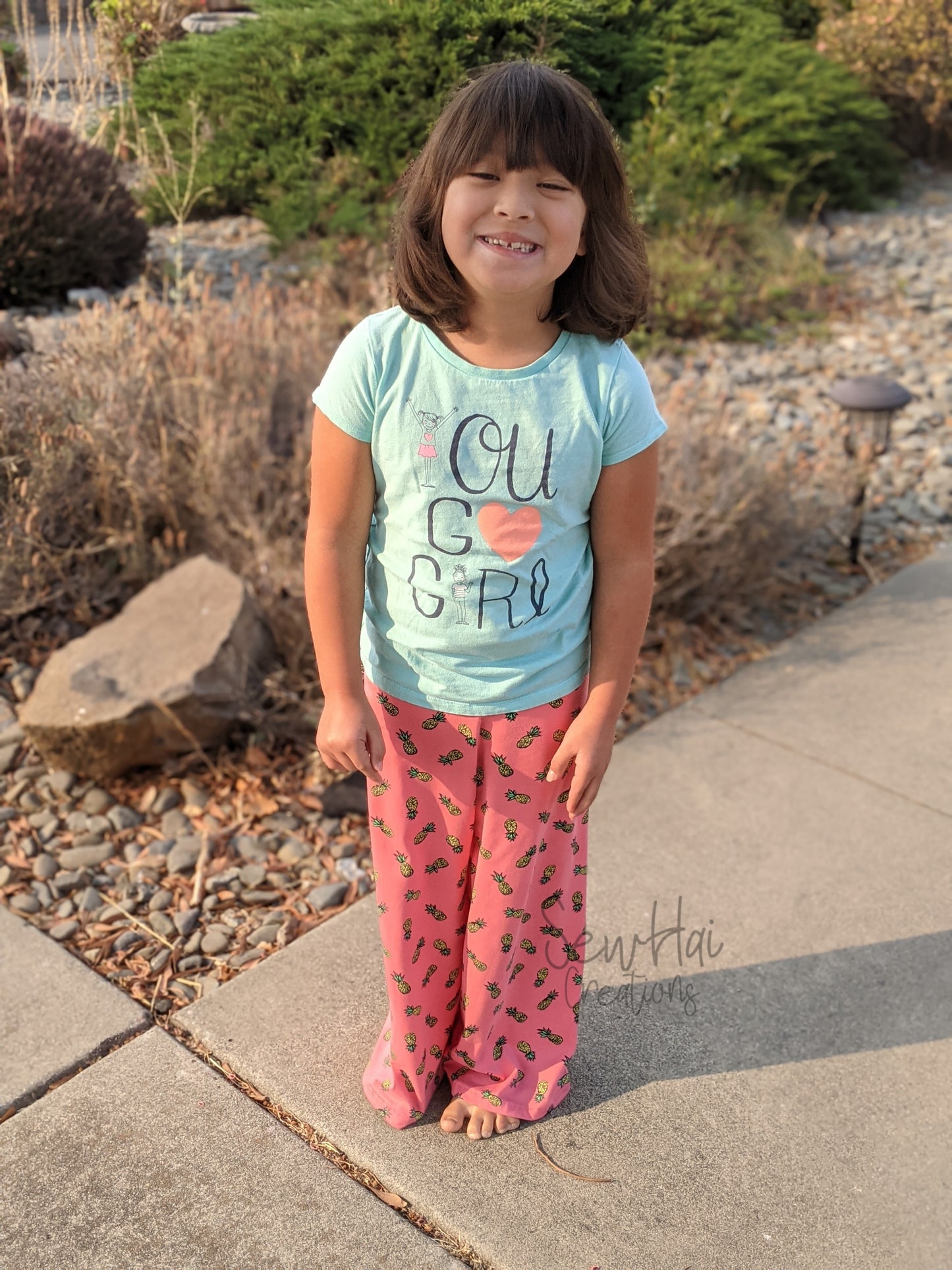 Kids Rockapalazzo Pants - Multiple options available - Digital PDF Sewing Pattern