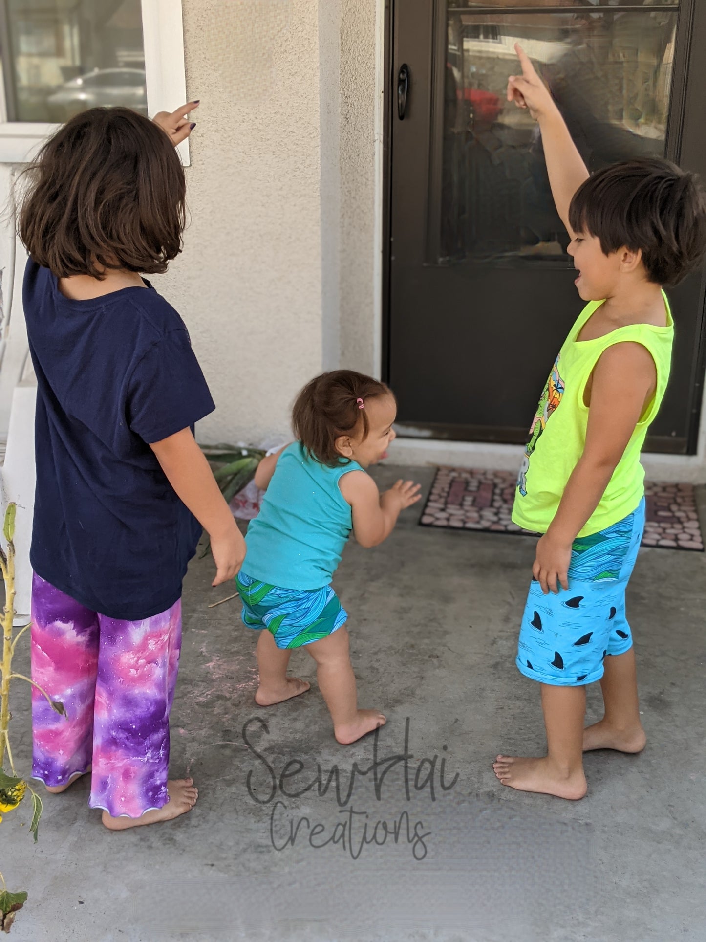 Kids Rockapalazzo Pants - Multiple options available - Digital PDF Sewing Pattern