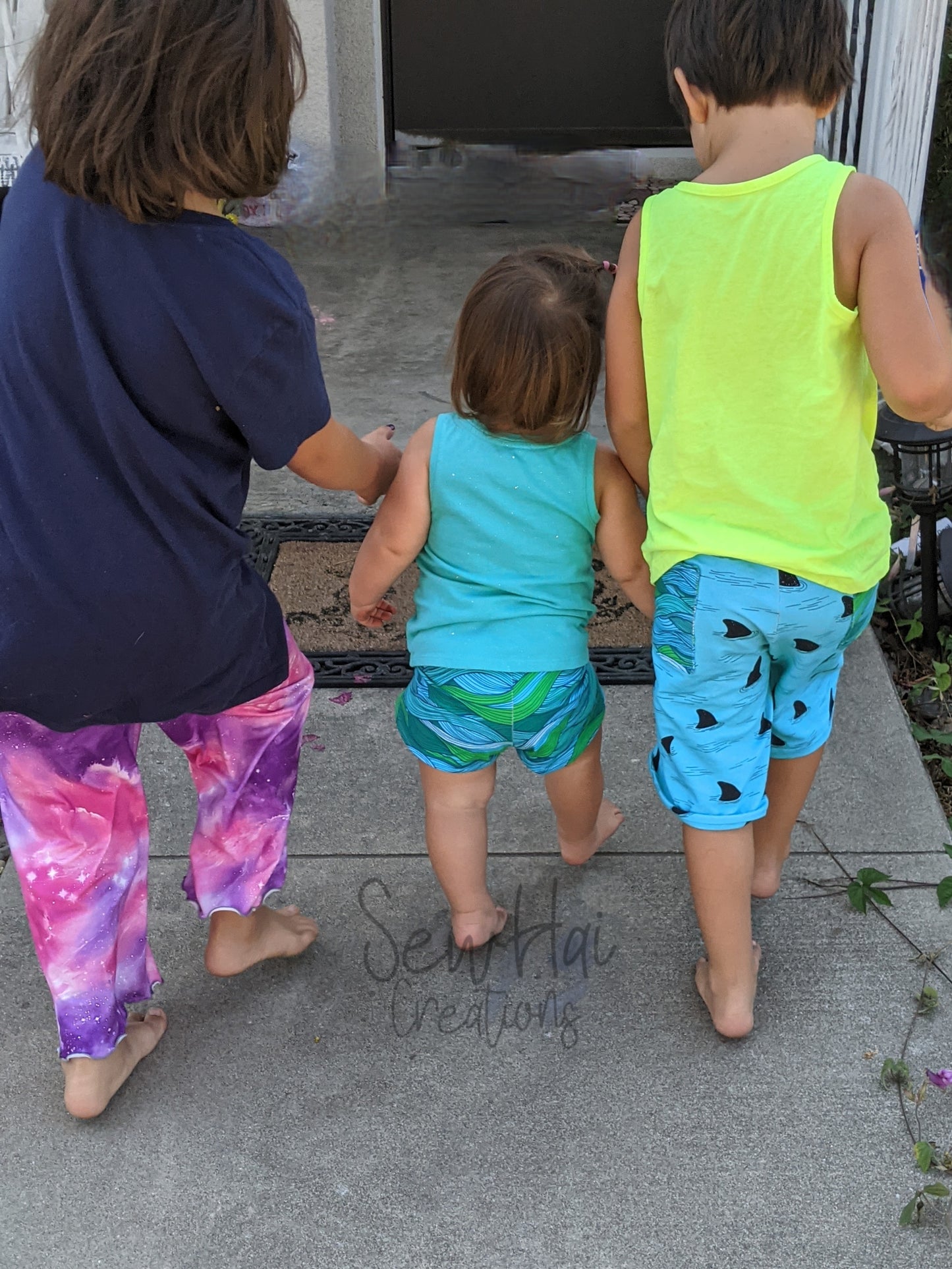 Kids Rockapalazzo Pants - Multiple options available - Digital PDF Sewing Pattern