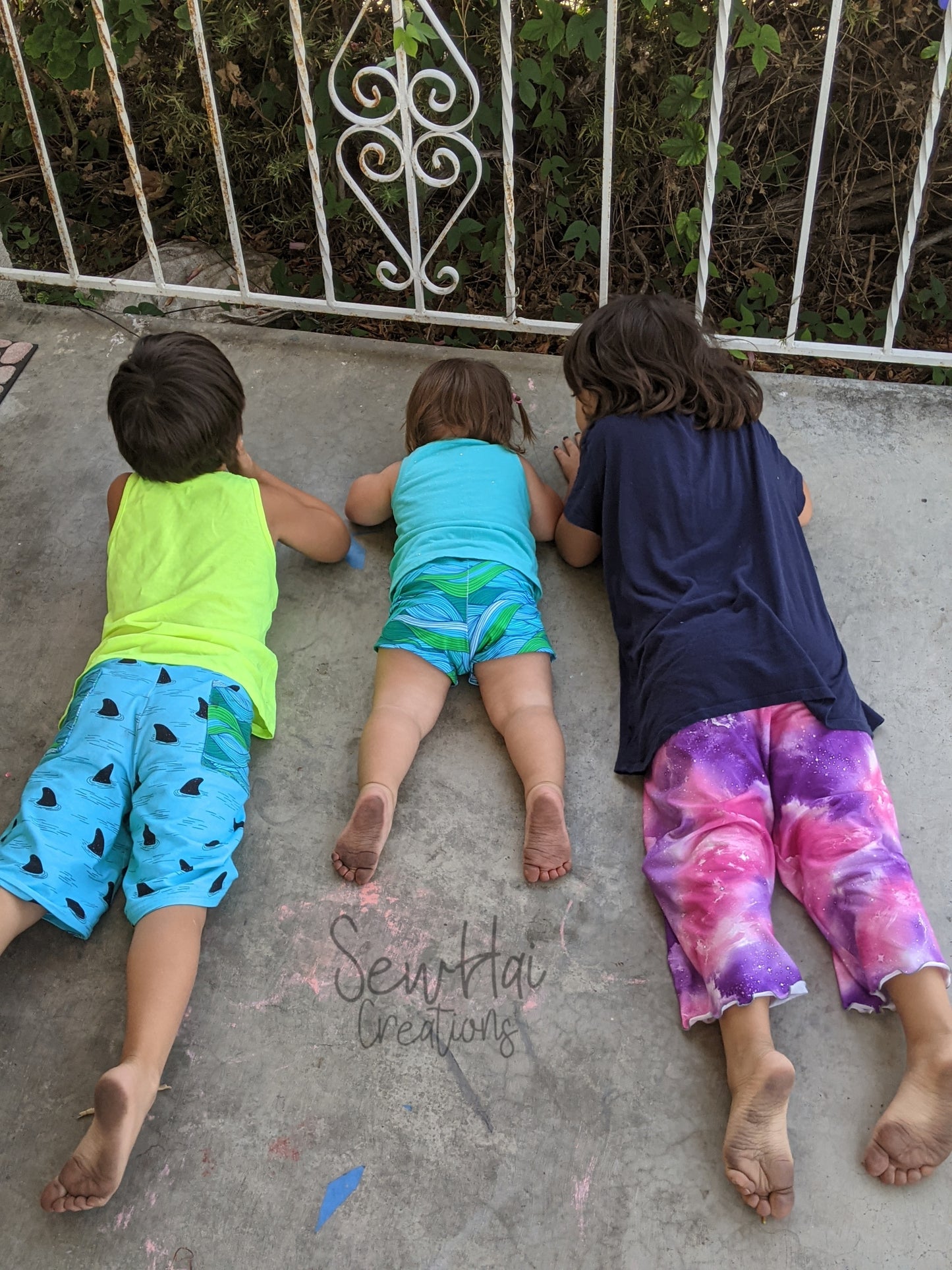 Kids Rockapalazzo Pants - Multiple options available - Digital PDF Sewing Pattern