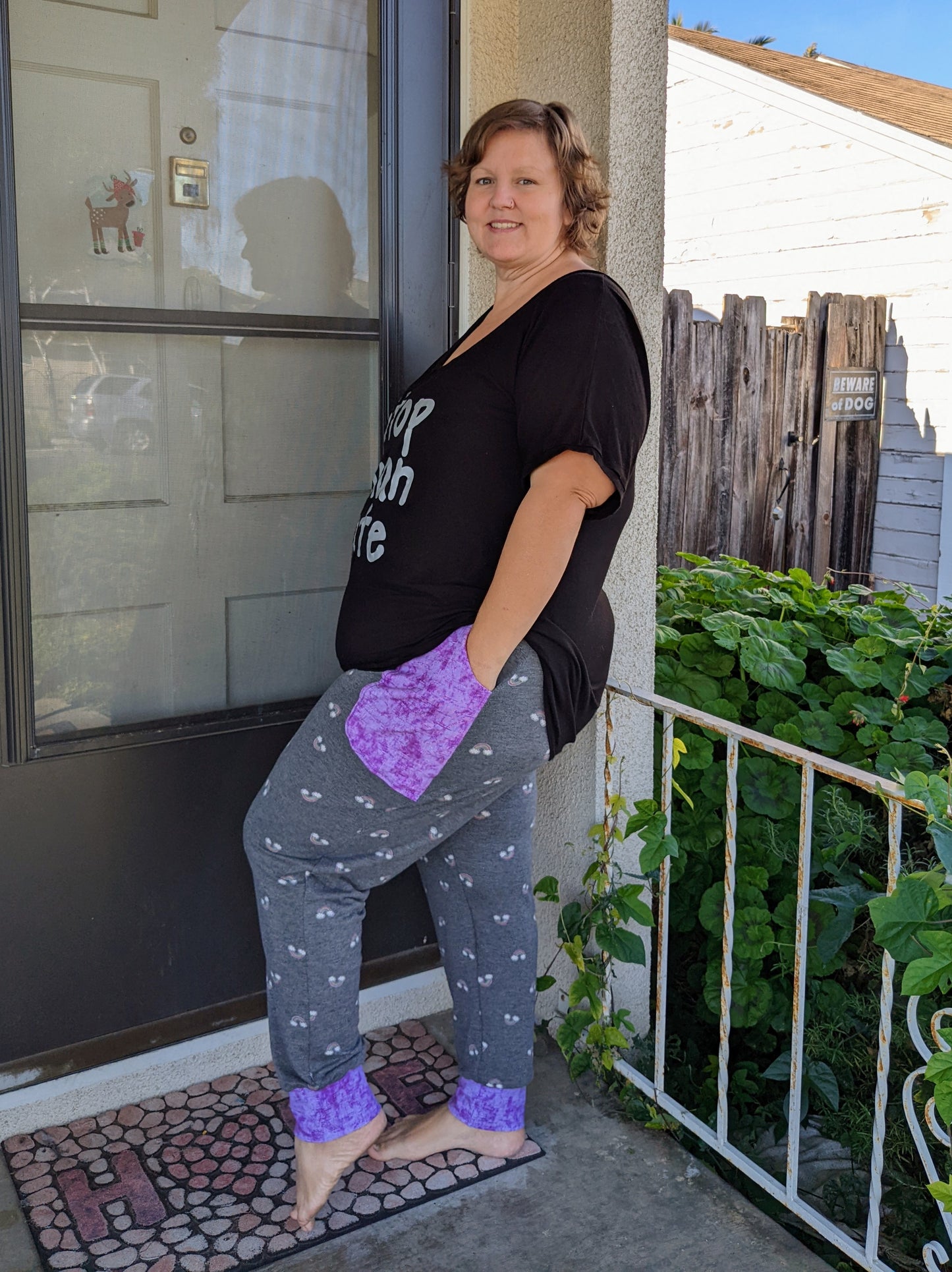 Adult Size - The Universal Joggers - Unisex Stretch Pants with color block options PDF Digital Sewing Patterns