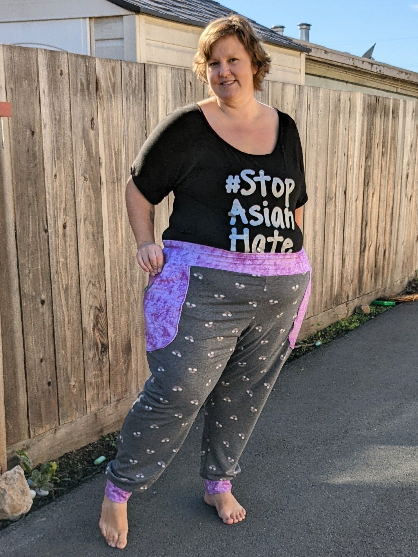 Adult Size - The Universal Joggers - Unisex Stretch Pants with color block options PDF Digital Sewing Patterns