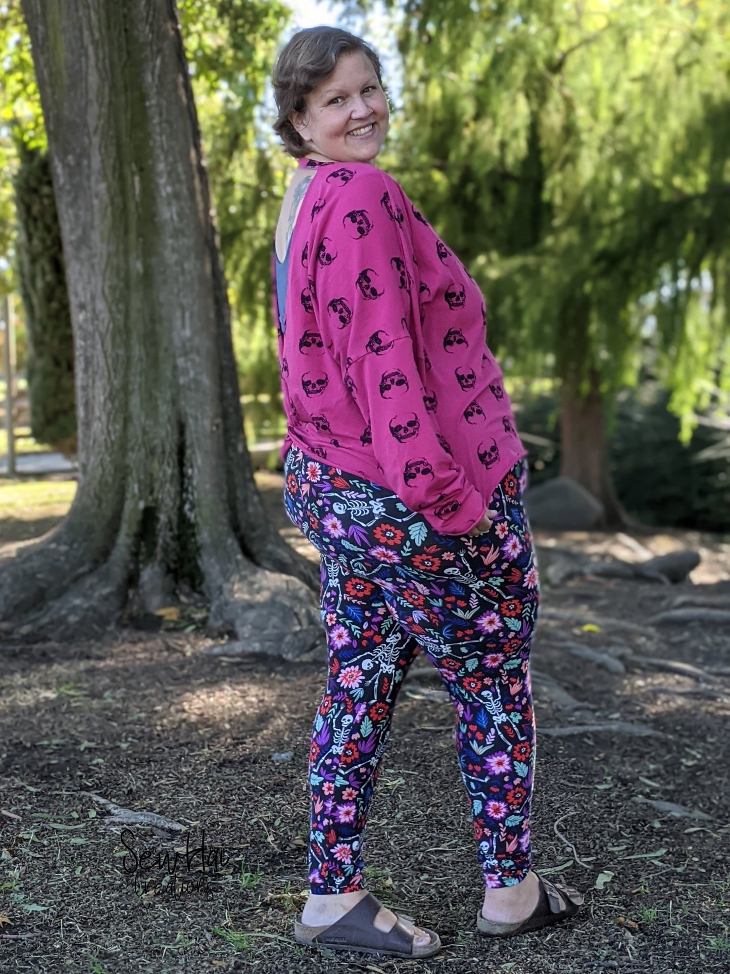 Adult Twist & Slouch - Digital Sewing Pattern - dolman style top